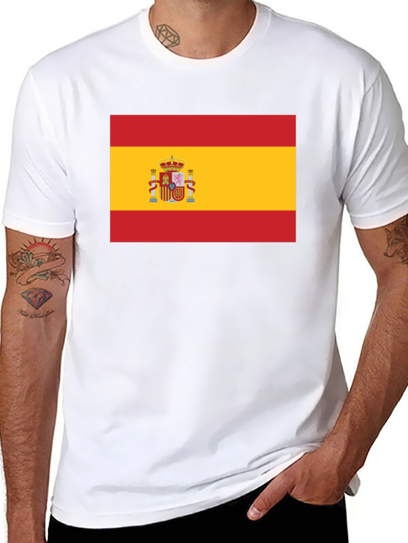 Spain Flag T-Shirt - Classic Tee