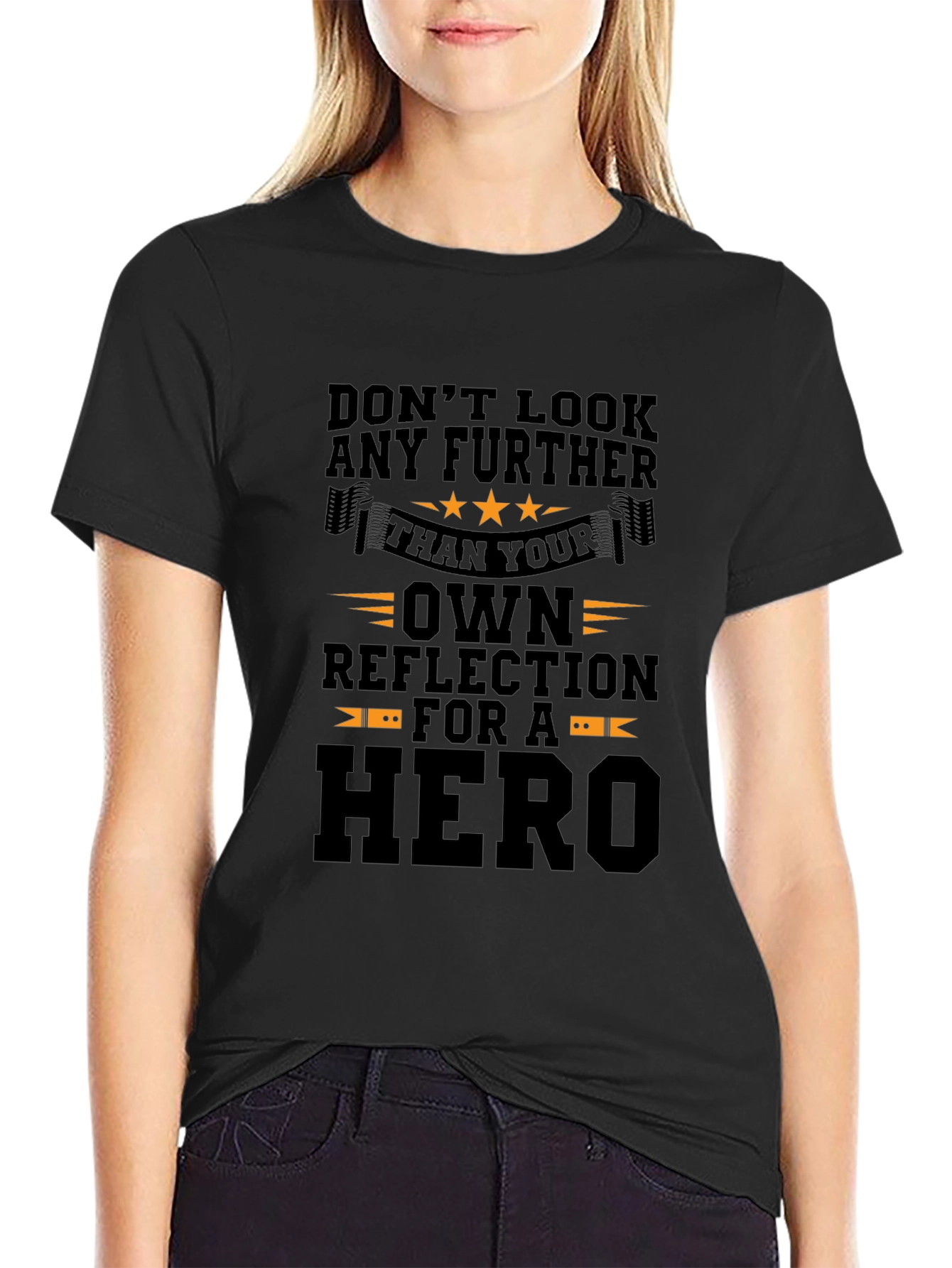 Hero Reflection Graphic T-Shirt