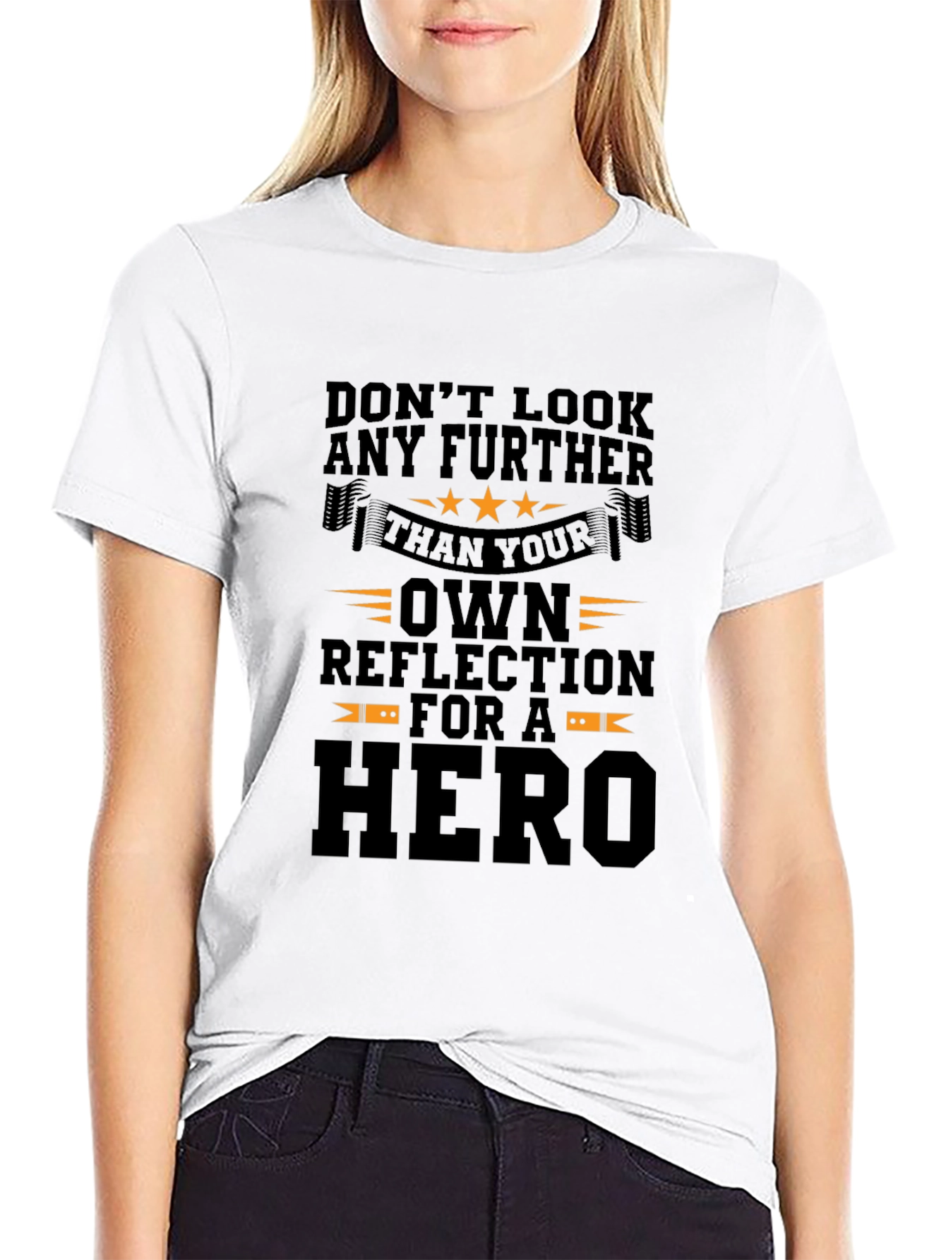 Hero Reflection Graphic T-Shirt