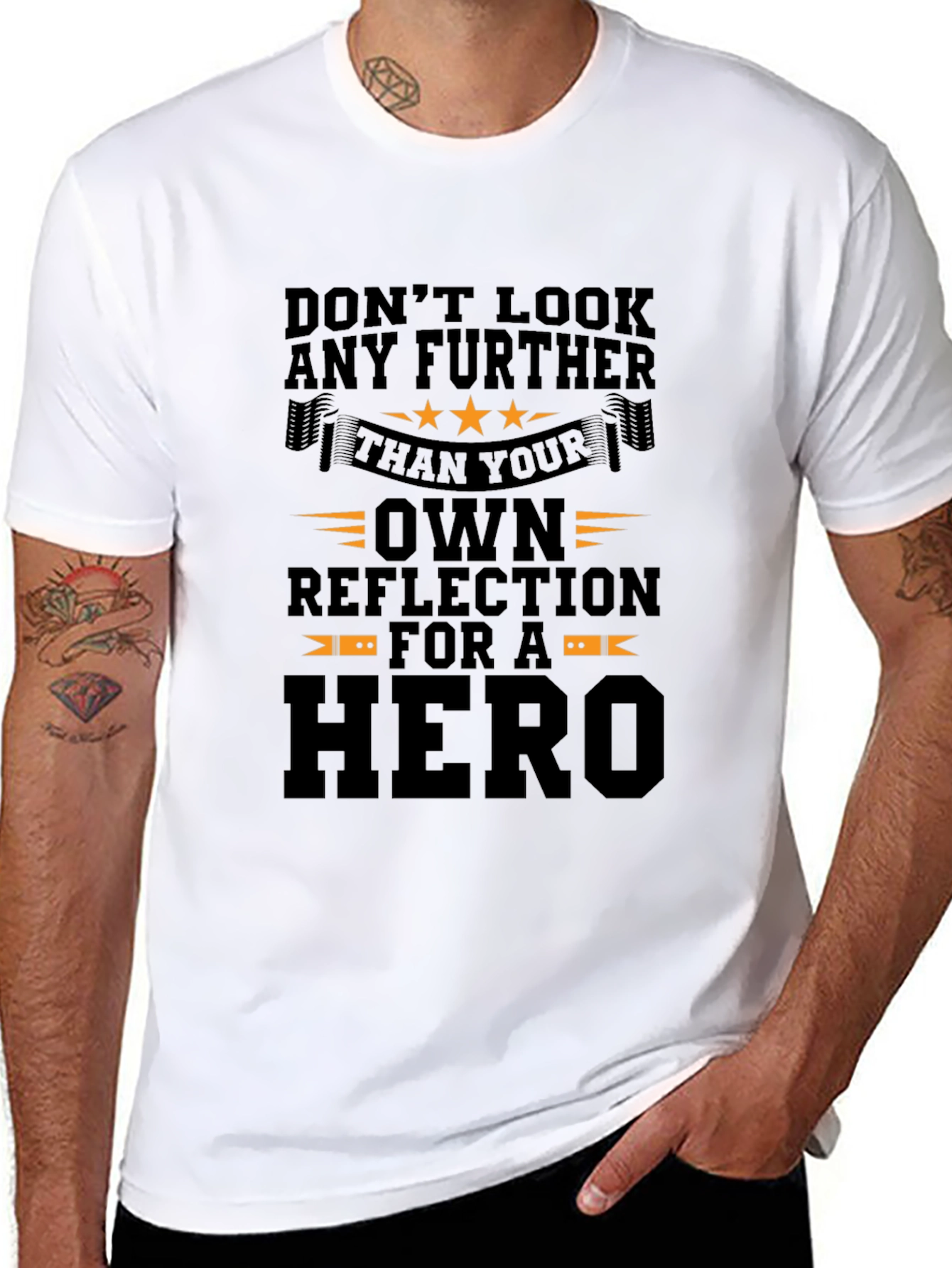 Hero Reflection Graphic T-Shirt
