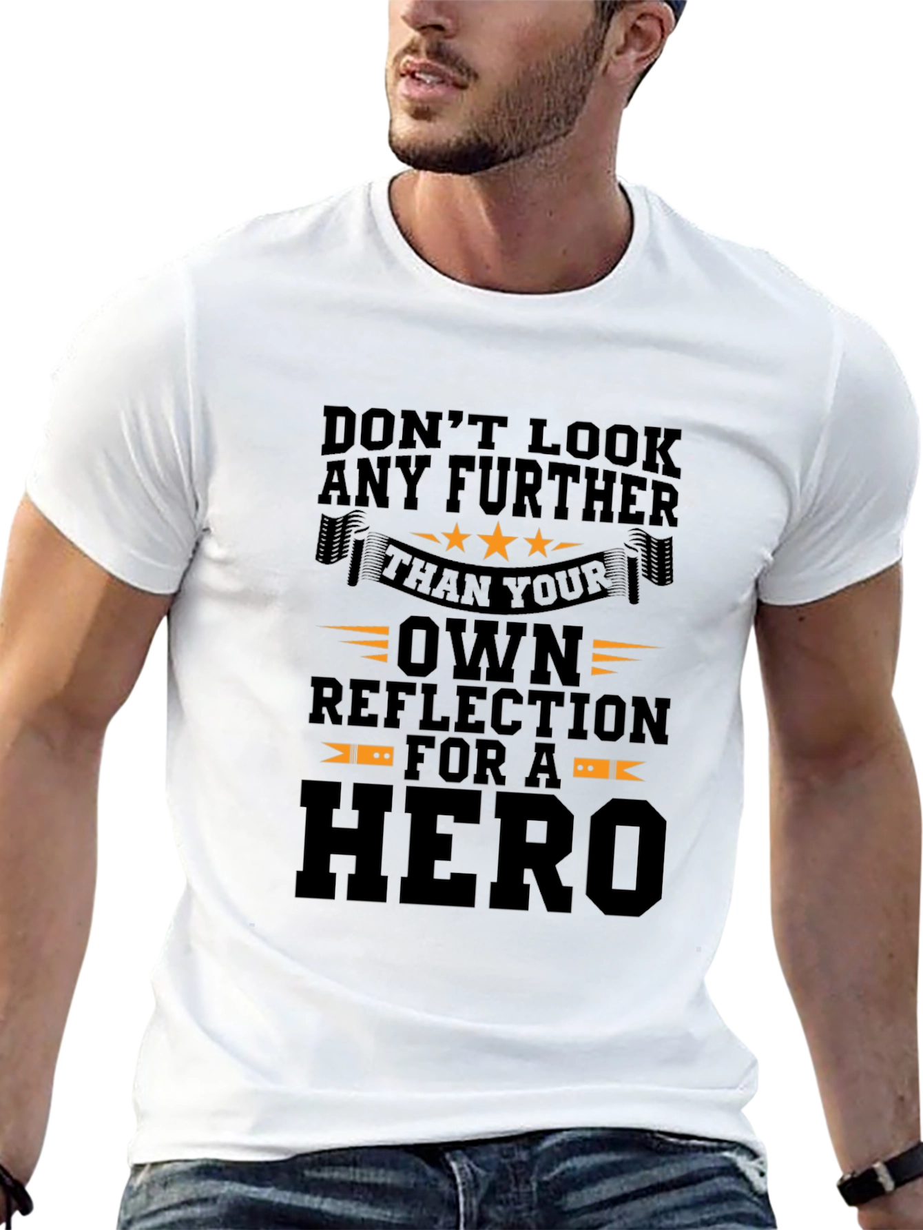 Hero Reflection Graphic T-Shirt