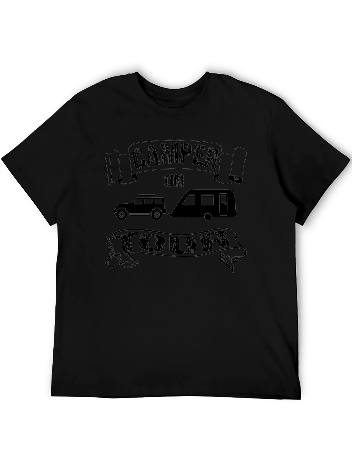 Camper on Tour T-Shirt | Vacation Ready