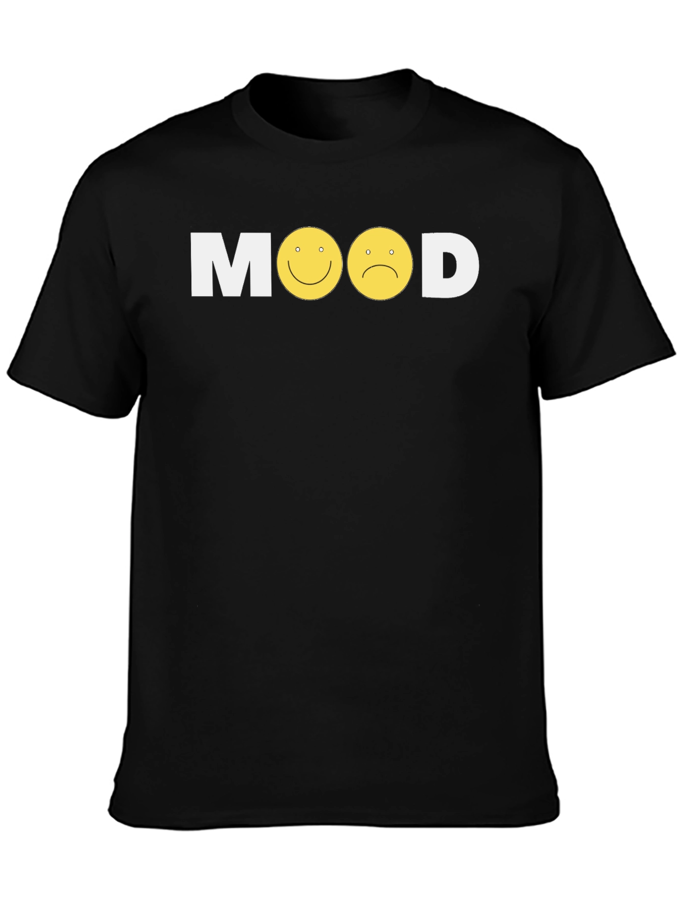 Mood Graphic Tee - Mens Black T-Shirt