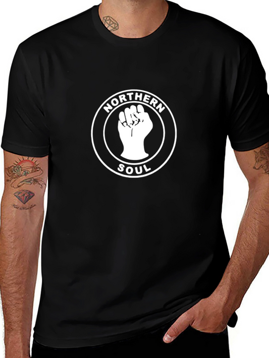 Northern Soul Fist Graphic Black T-Shirt