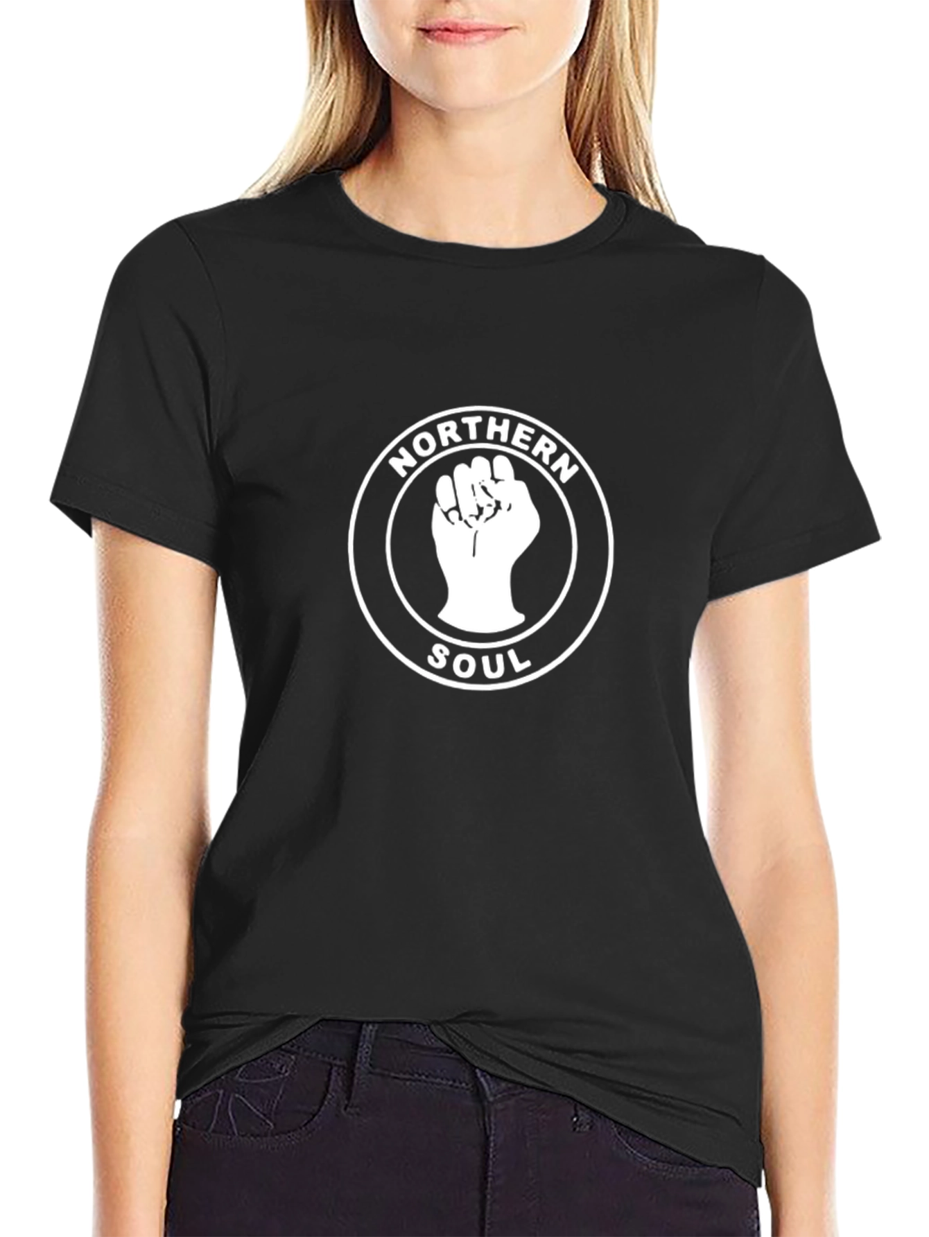 Northern Soul Fist Graphic Black T-Shirt