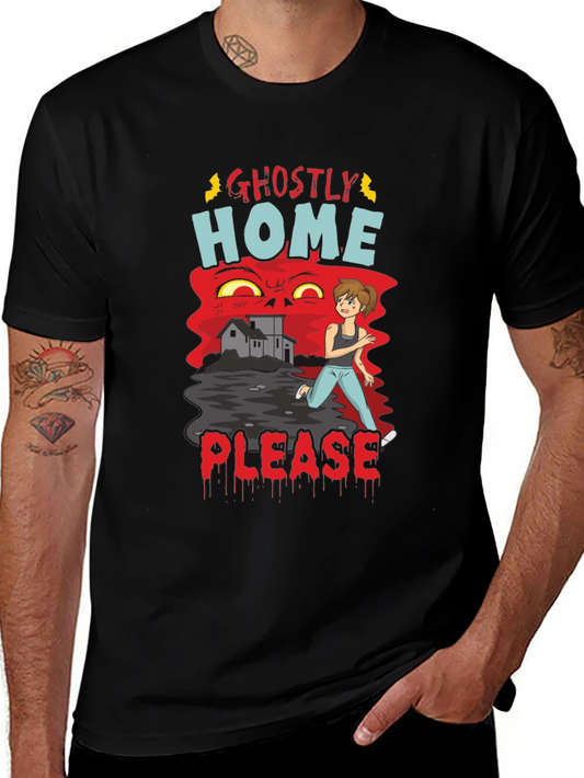 Ghostly Home Please Tee