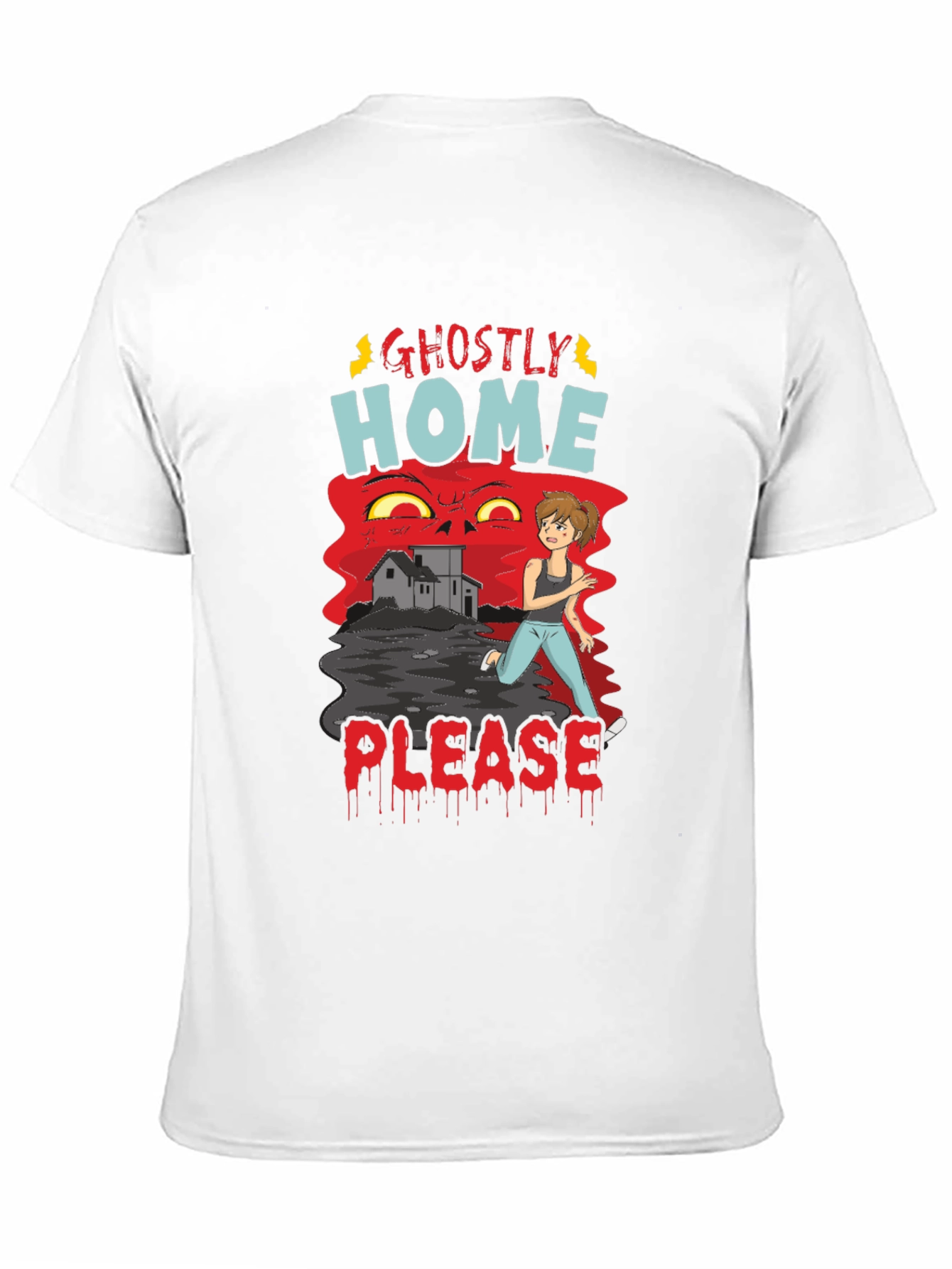 Ghostly Home Please Tee