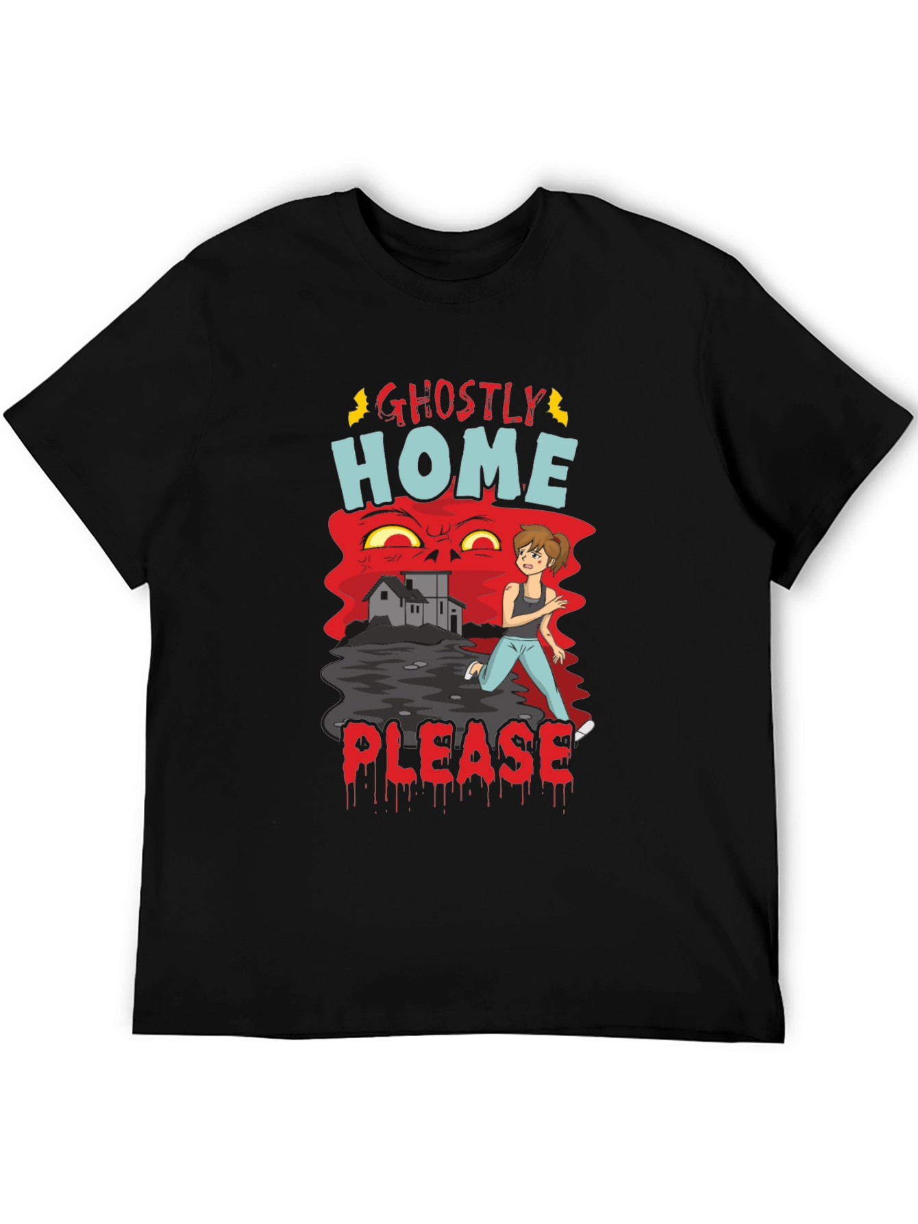 Ghostly Home Please Tee