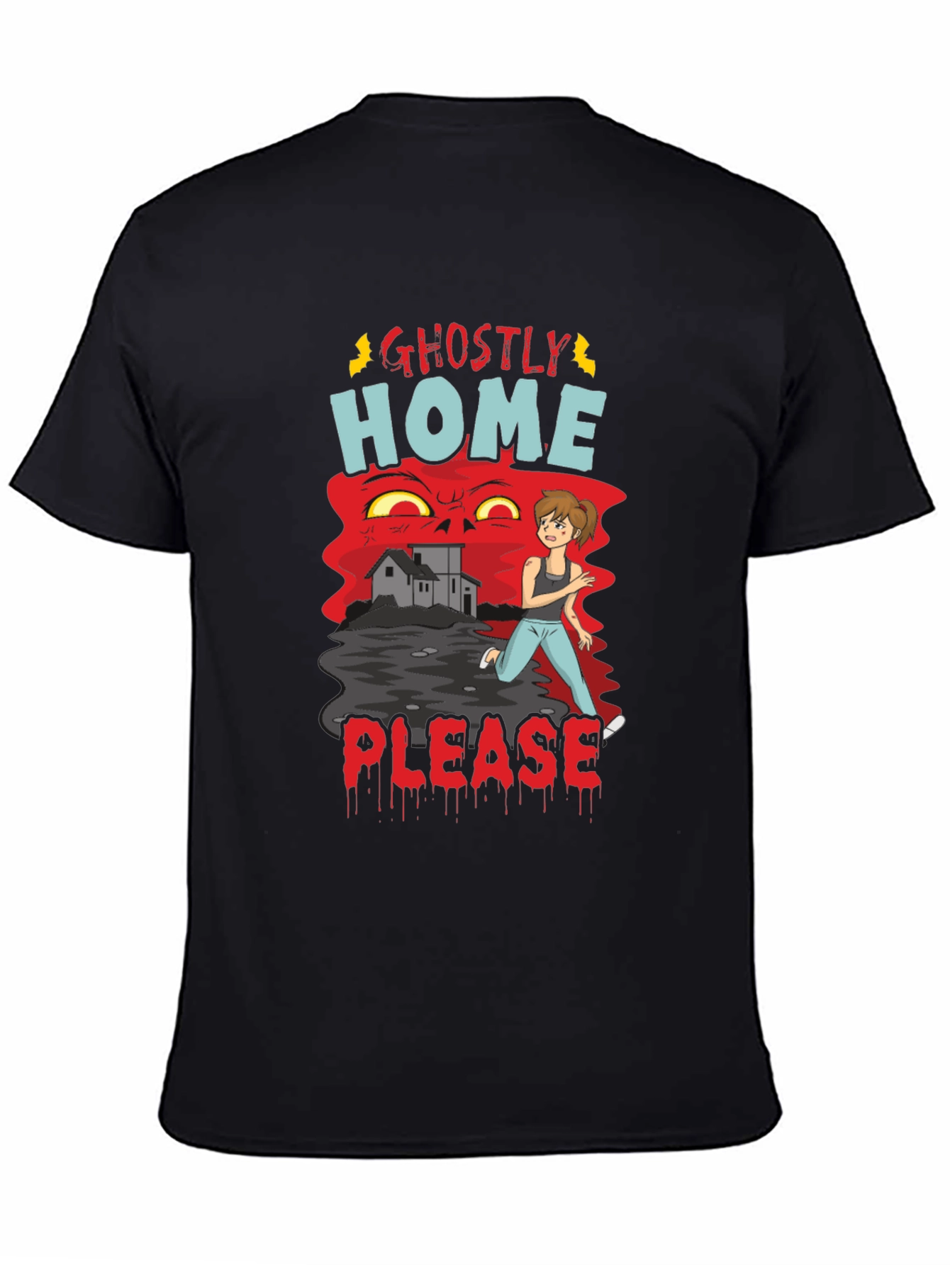 Ghostly Home Please Tee
