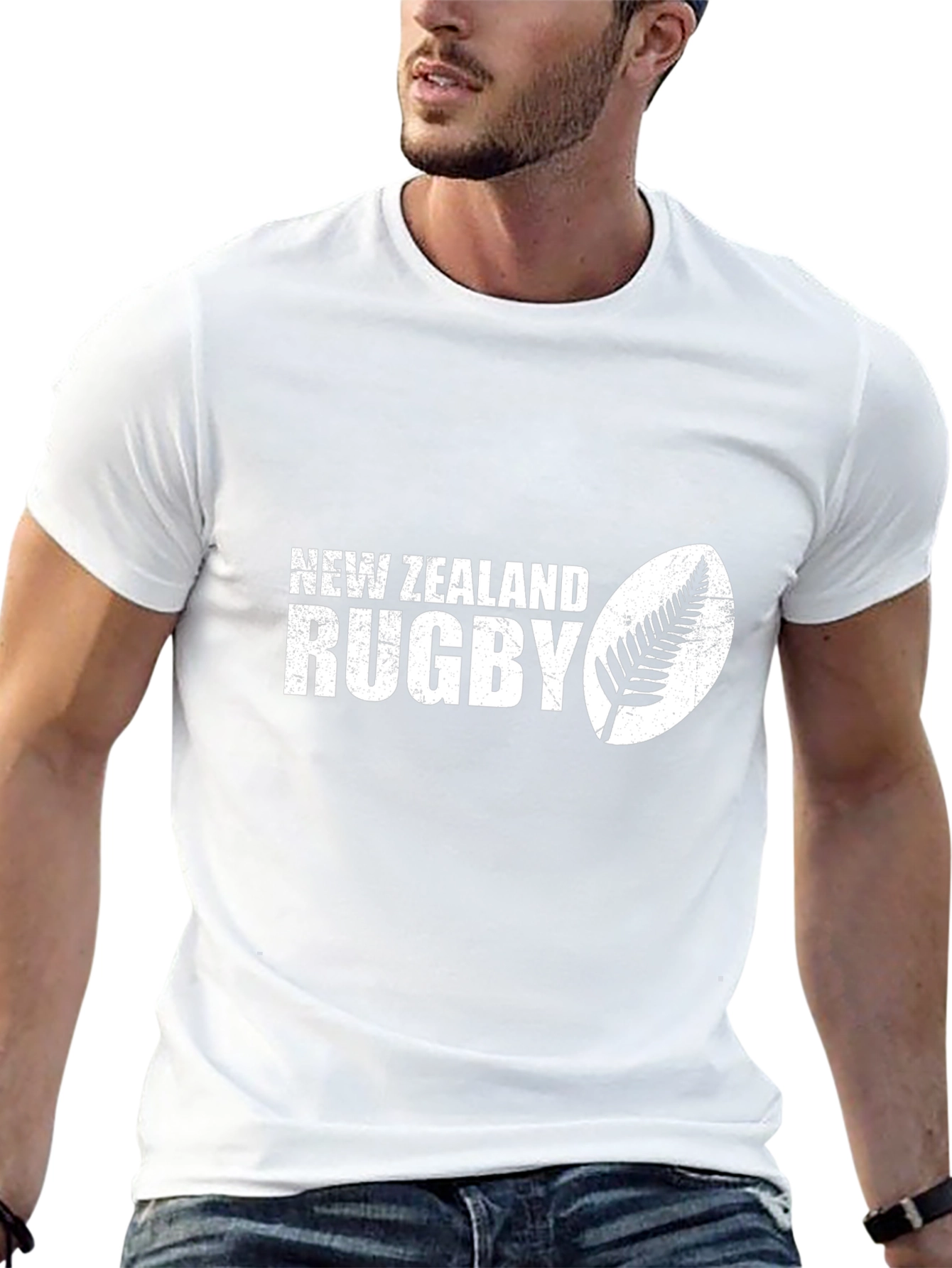 New Zealand Rugby Black T-Shirt