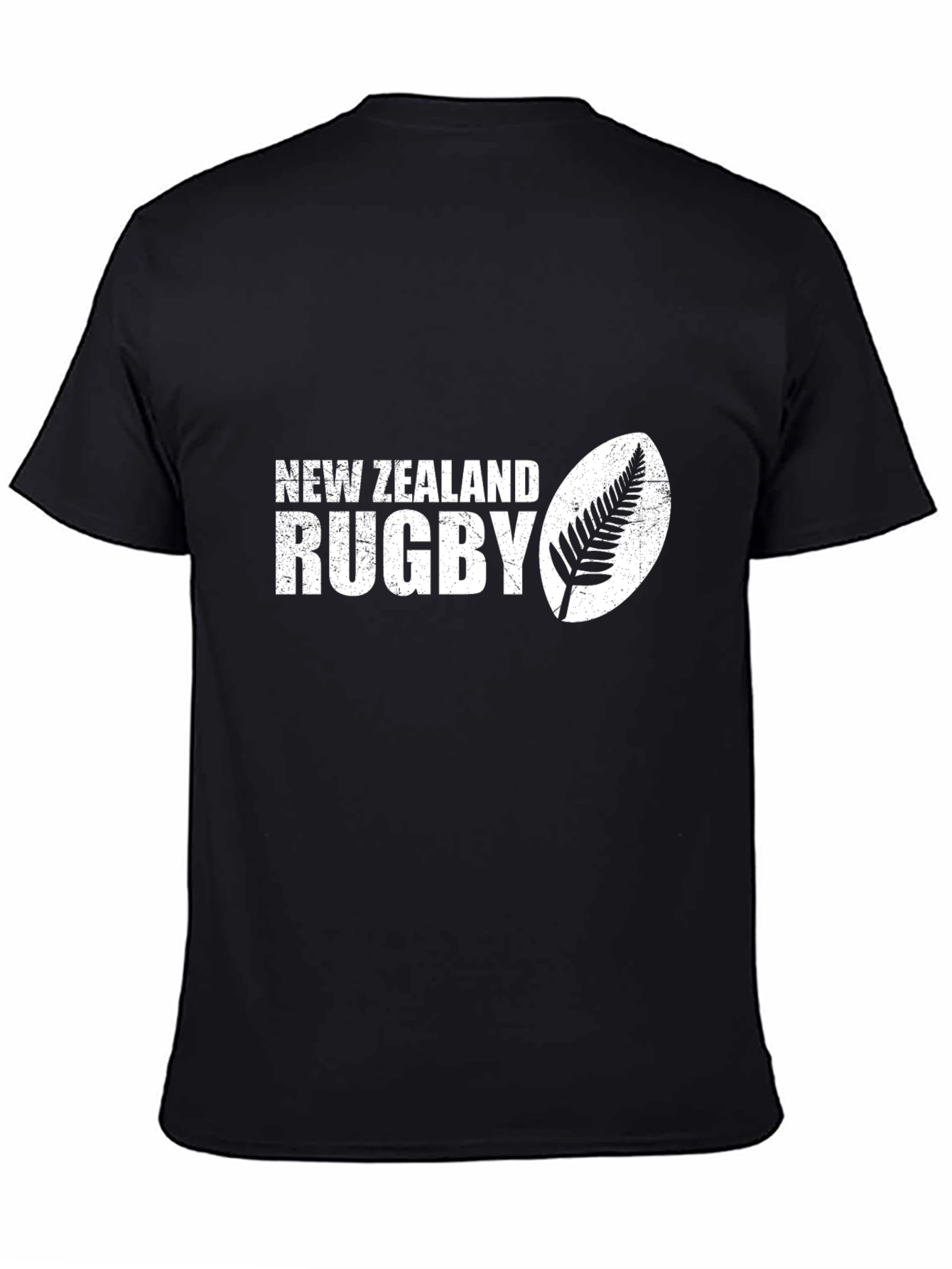 New Zealand Rugby Black T-Shirt