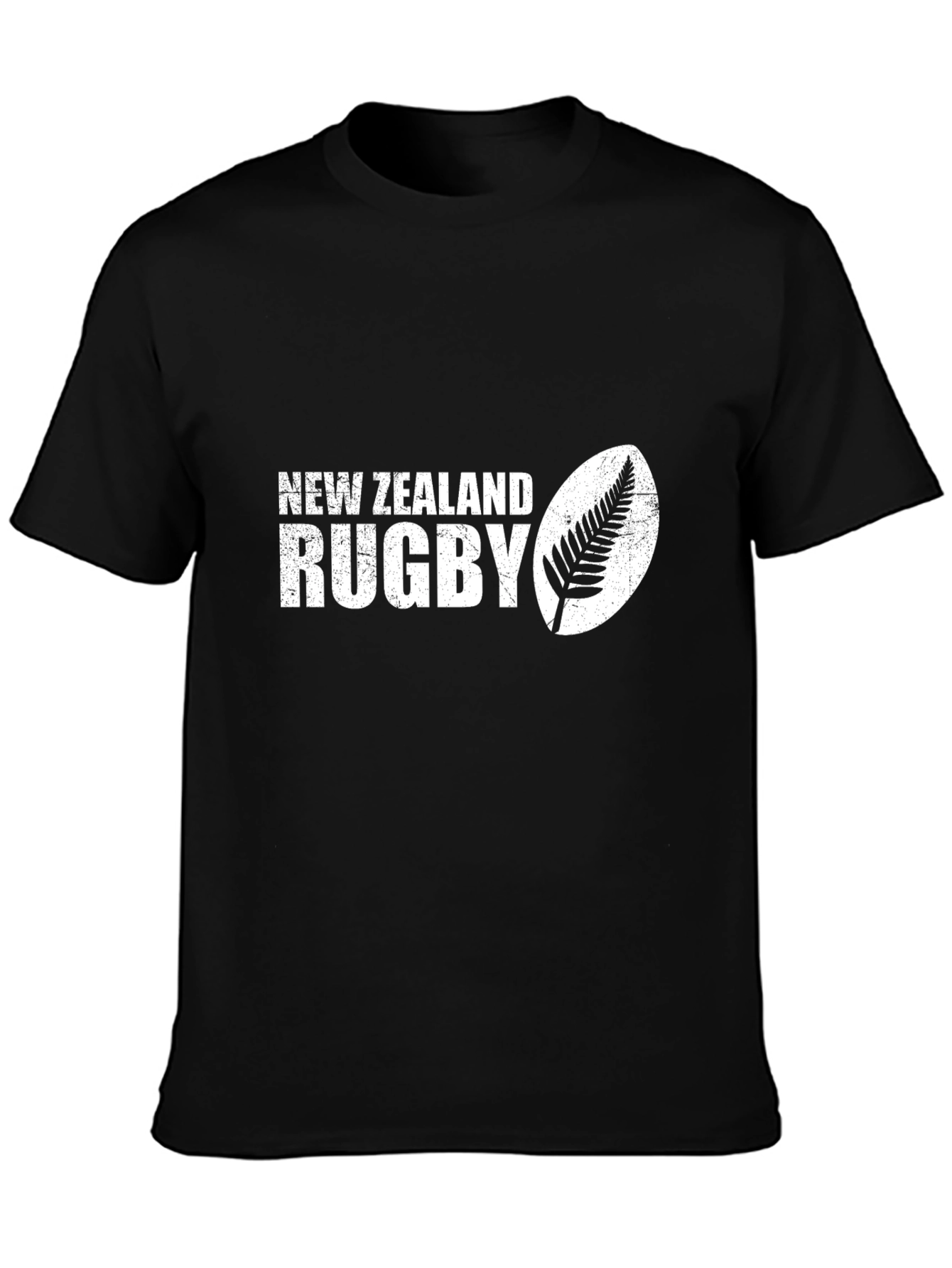 New Zealand Rugby Black T-Shirt