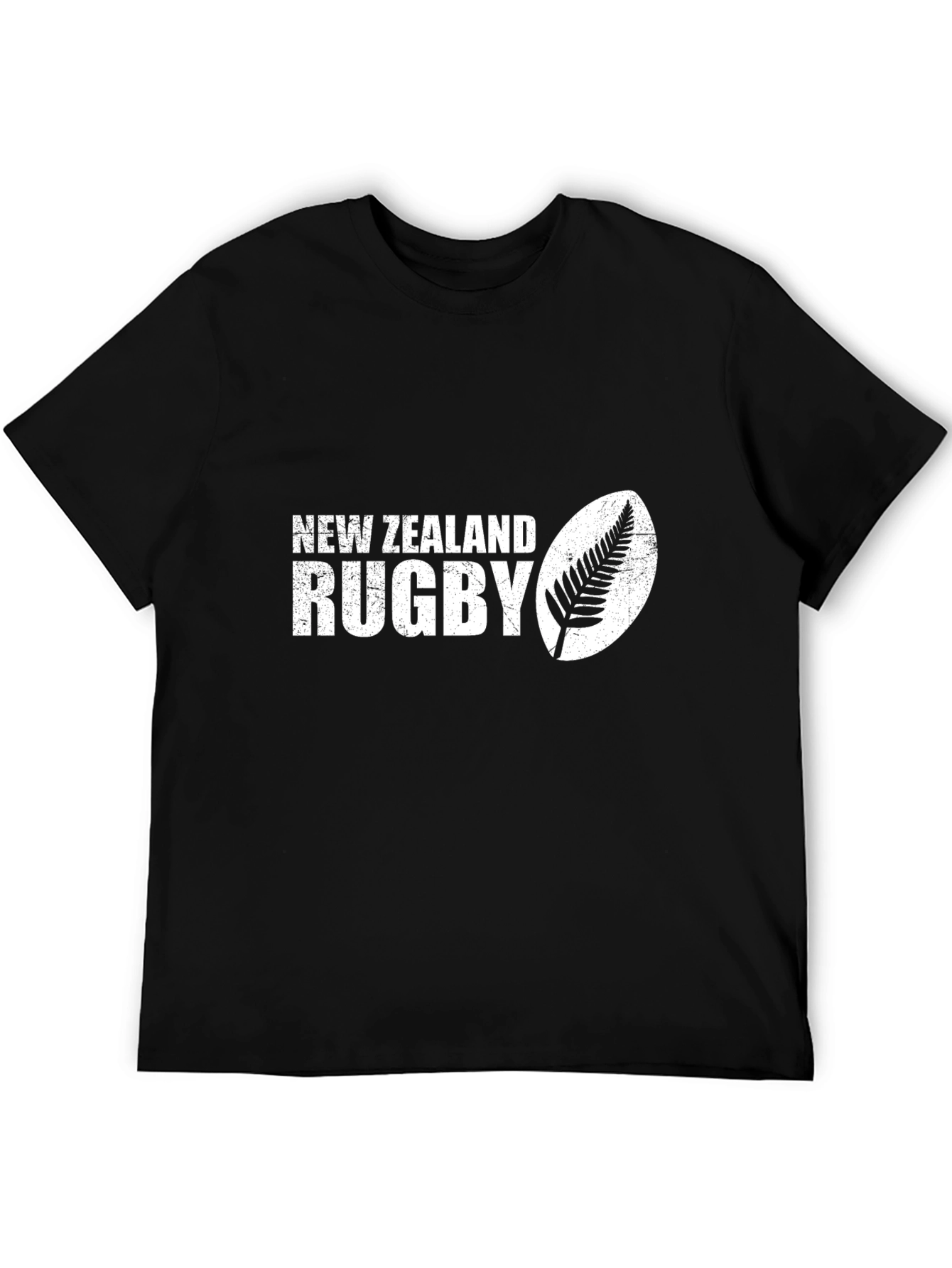 New Zealand Rugby Black T-Shirt