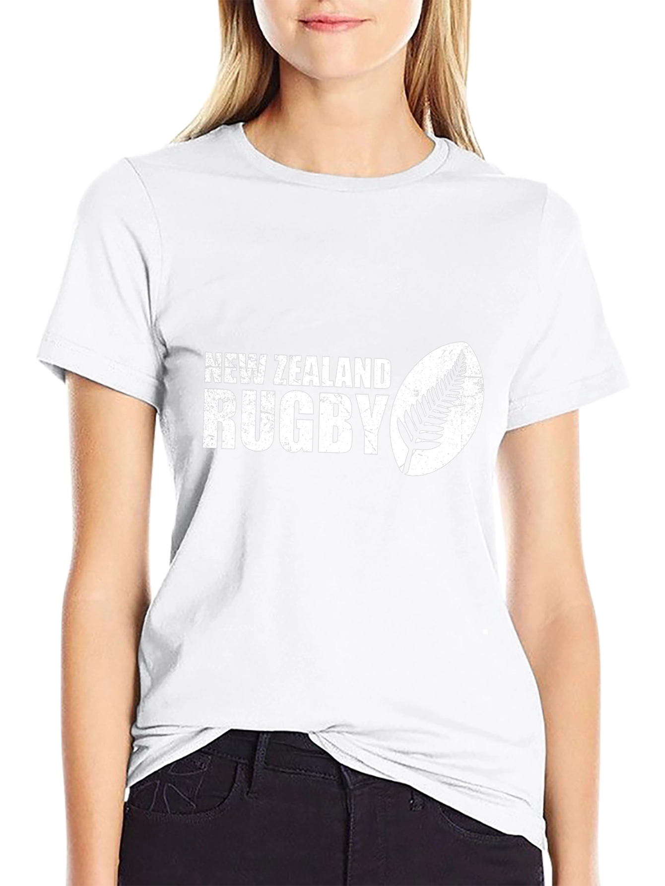 New Zealand Rugby Black T-Shirt