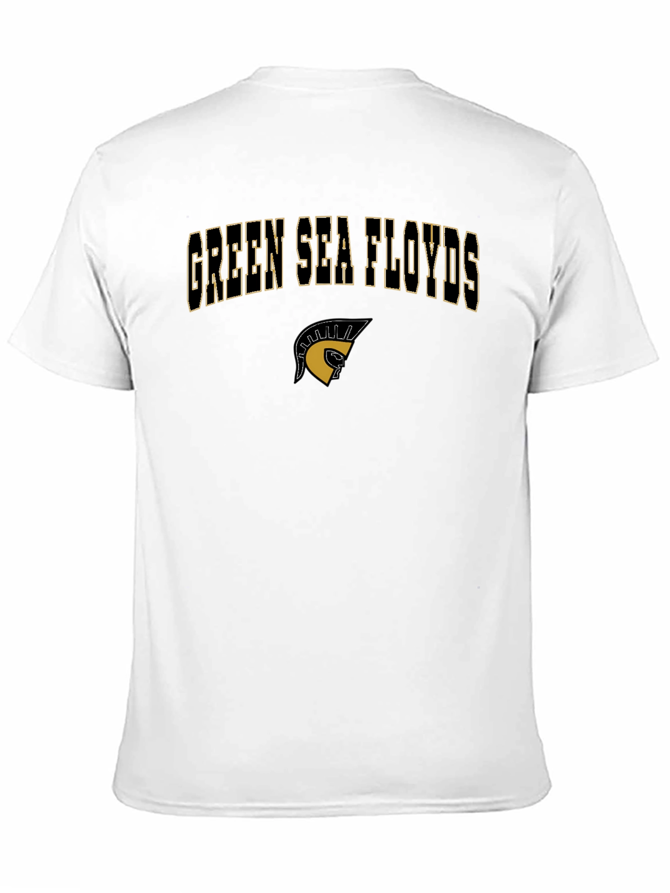 Green Sea Floyds Black T-Shirt