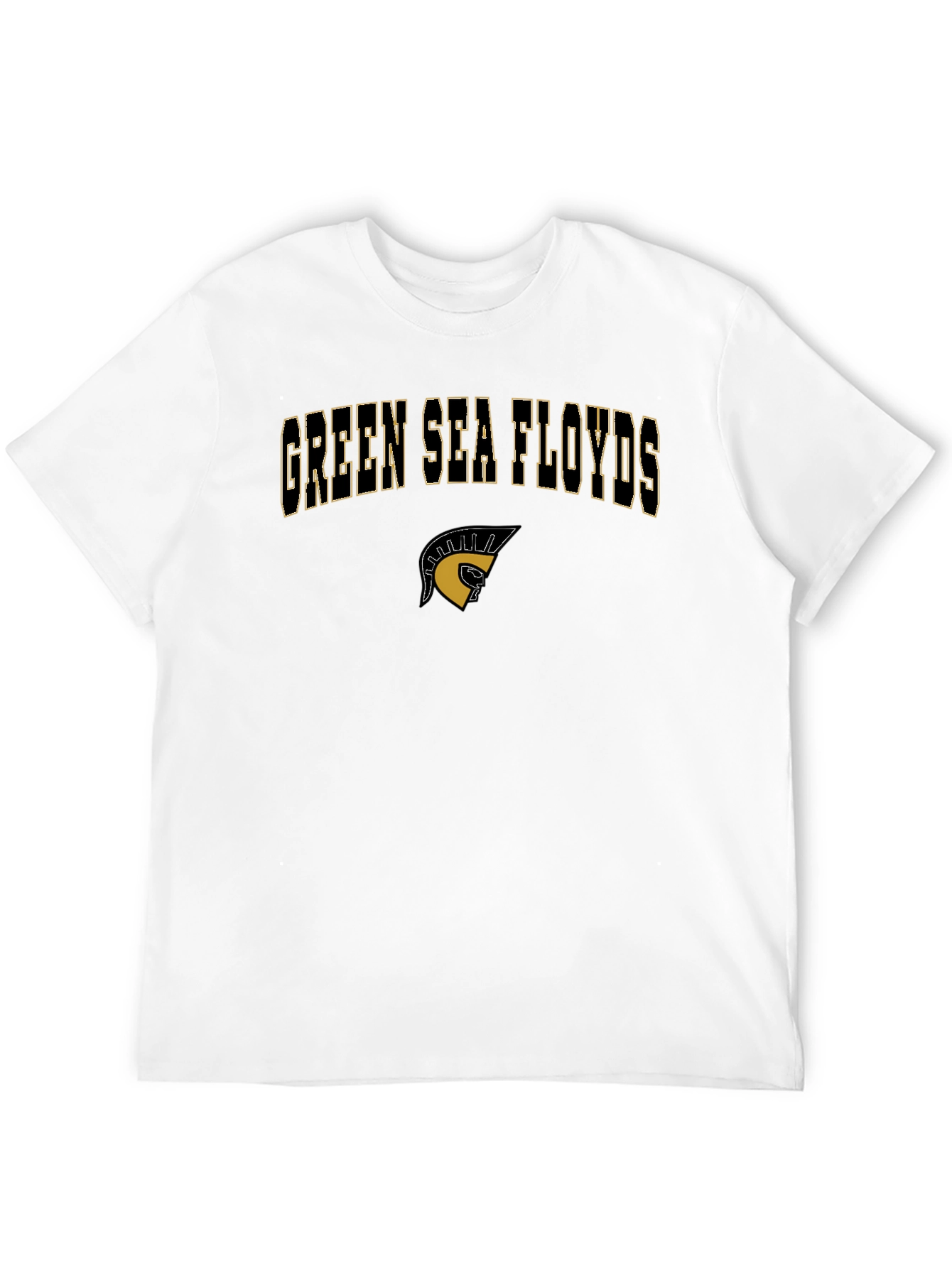 Green Sea Floyds Black T-Shirt