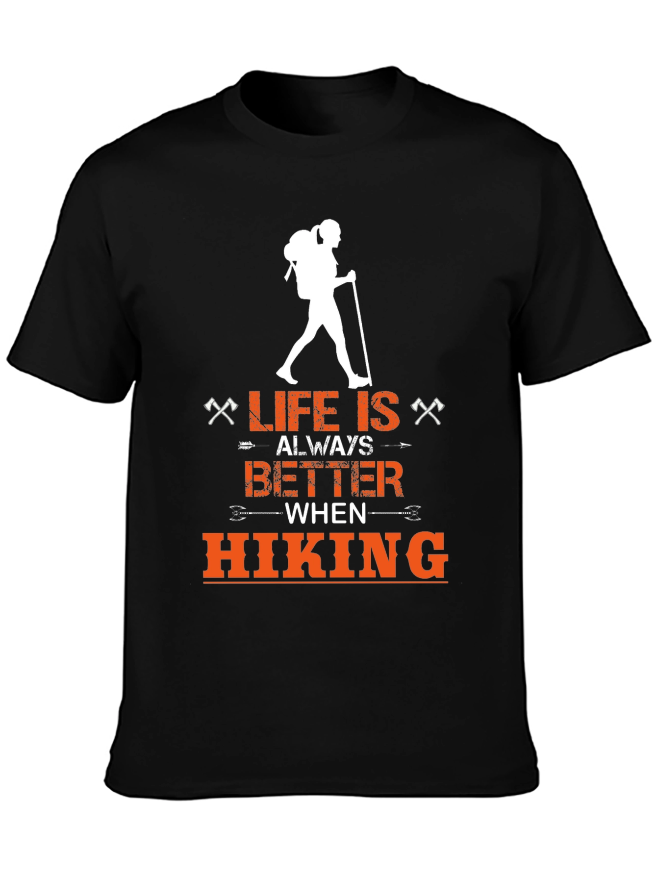 Hiking Adventure T-Shirt - Life is Better Hiking