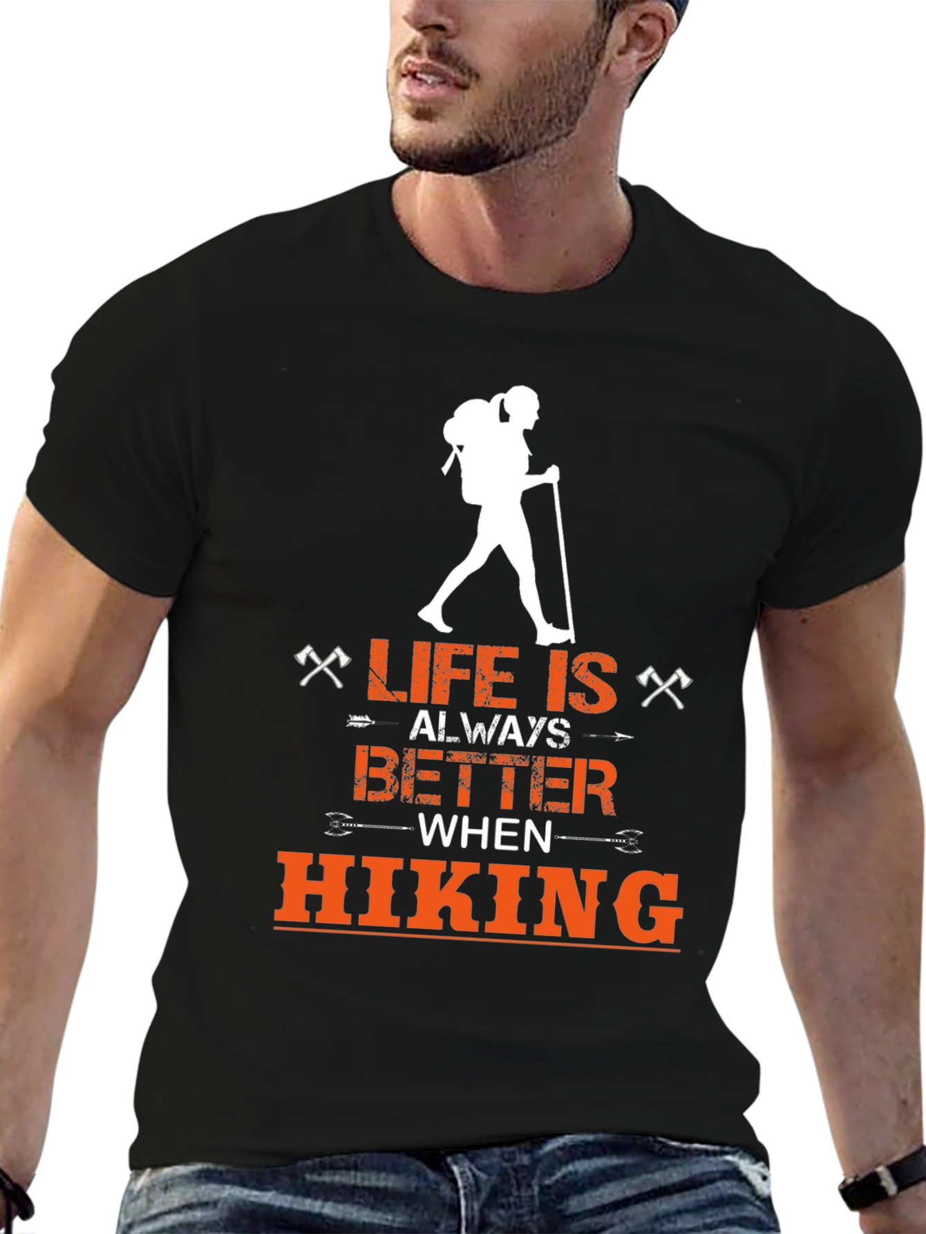 Hiking Adventure T-Shirt - Life is Better Hiking