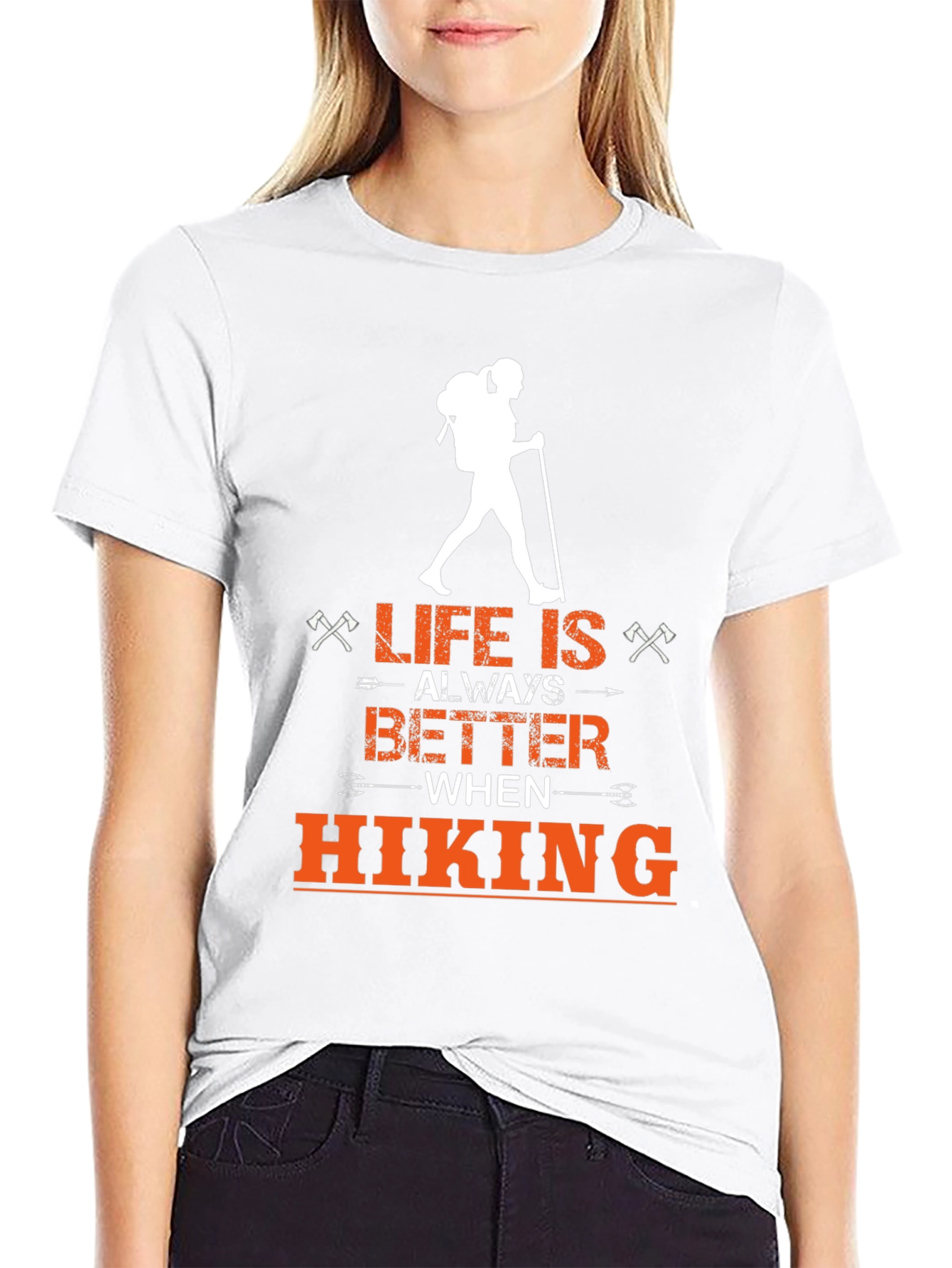 Hiking Adventure T-Shirt - Life is Better Hiking