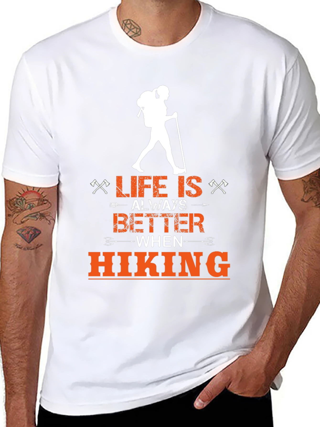 Hiking Adventure T-Shirt - Life is Better Hiking