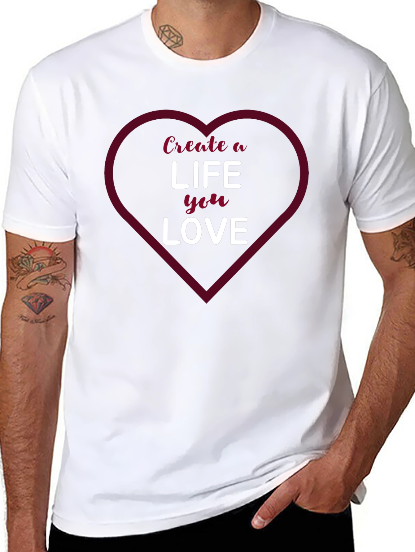 Create a Life You Love Graphic Tee