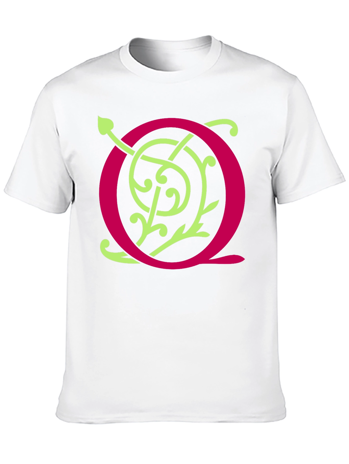 Letter Q Graphic Tee - Stylish & Unique