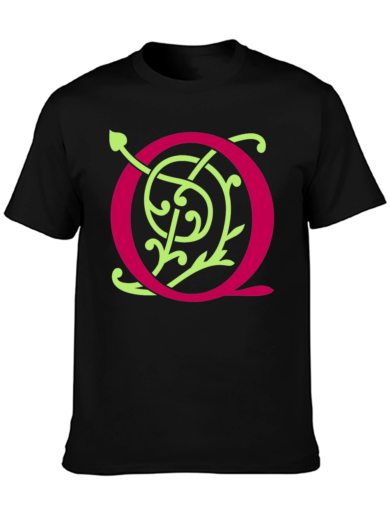 Letter Q Graphic Tee - Stylish & Unique