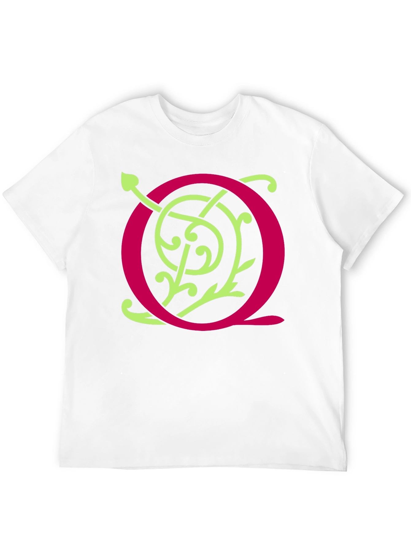 Letter Q Graphic Tee - Stylish & Unique