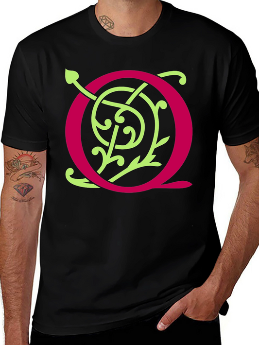 Letter Q Graphic Tee - Stylish & Unique