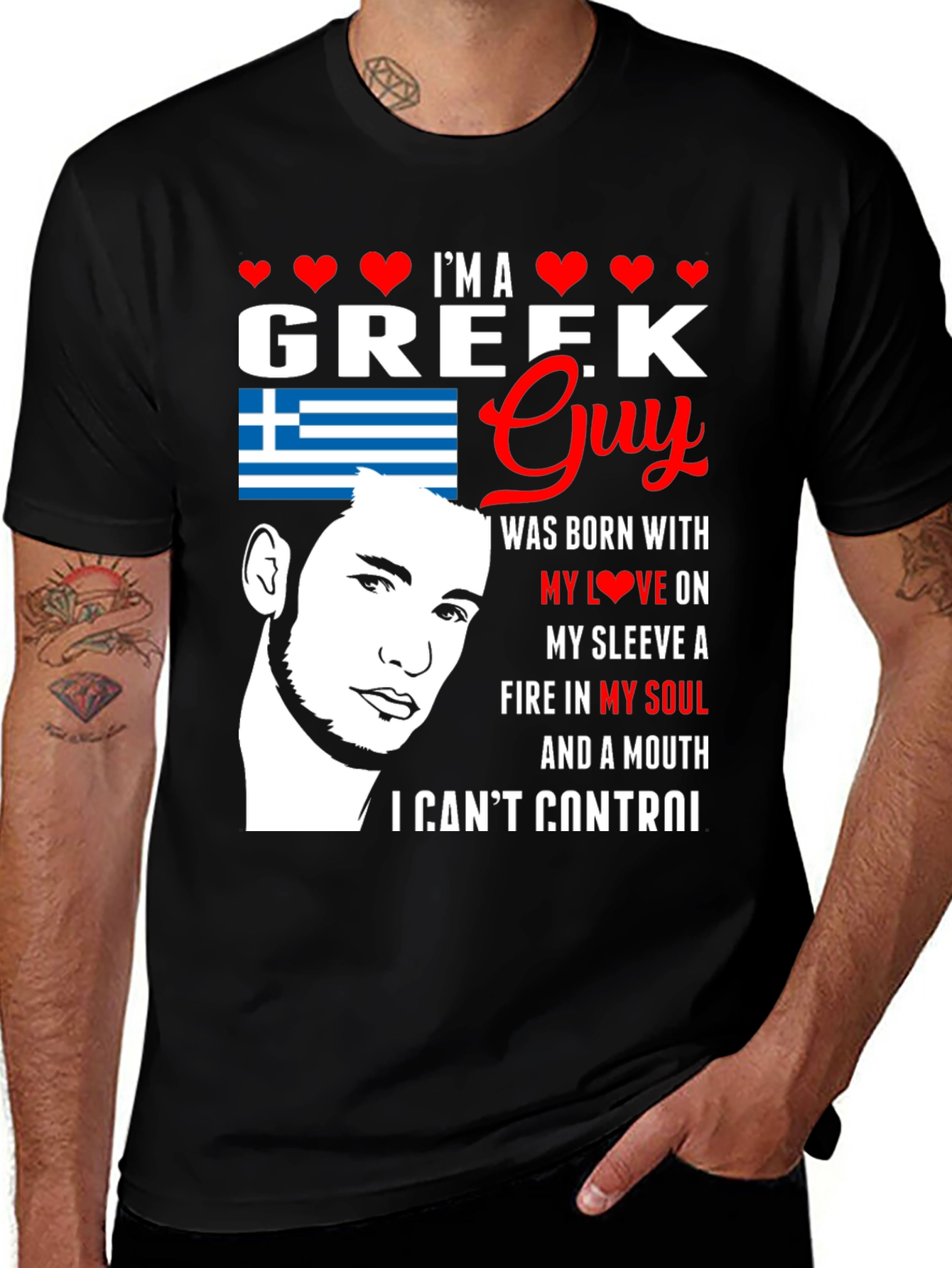 Im A Greek Guy T-Shirt