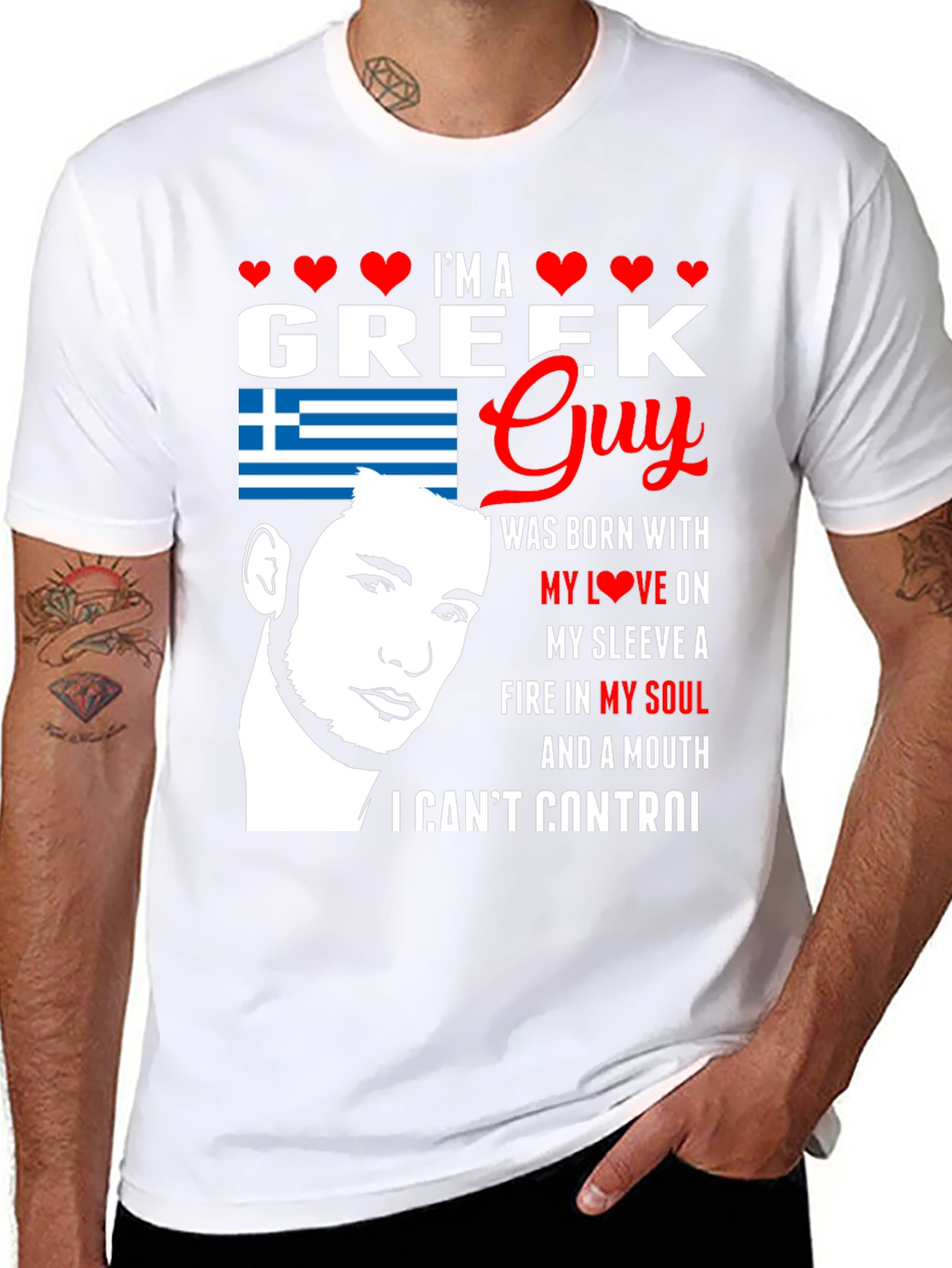 Im A Greek Guy T-Shirt