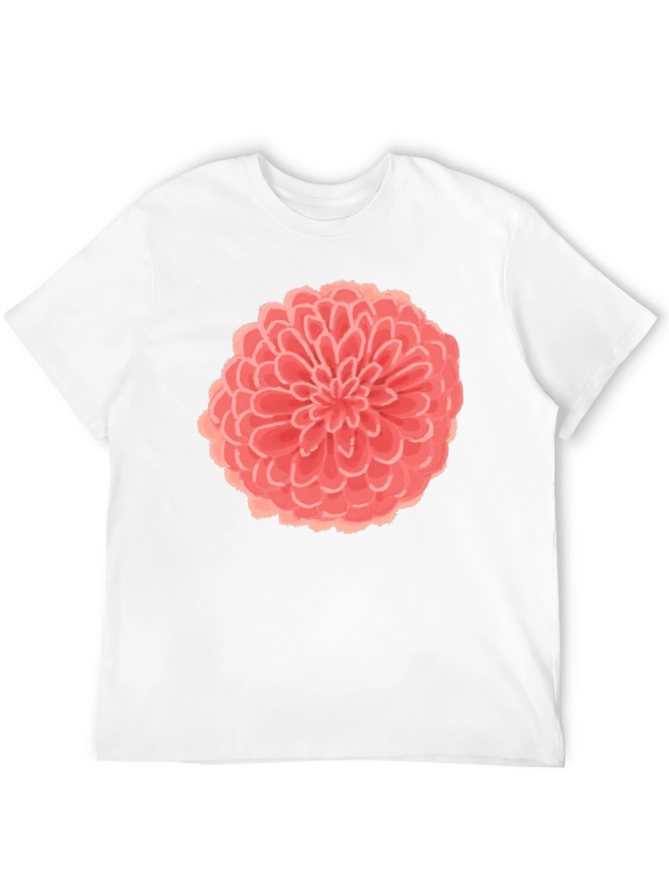 Floral Graphic Black T-Shirt
