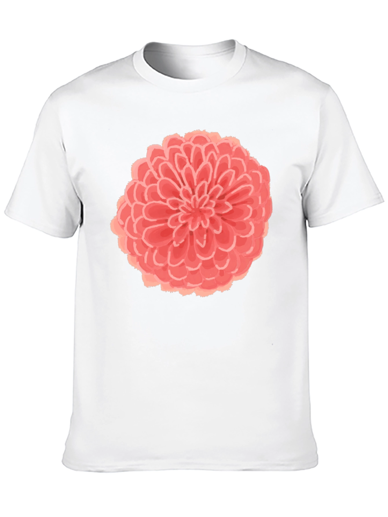 Floral Graphic Black T-Shirt