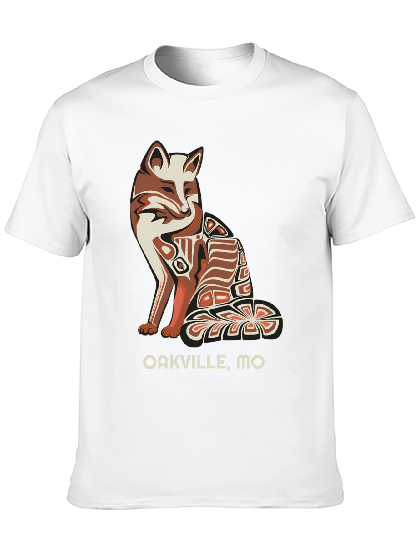 Oakville MO Fox Graphic Tee - Black