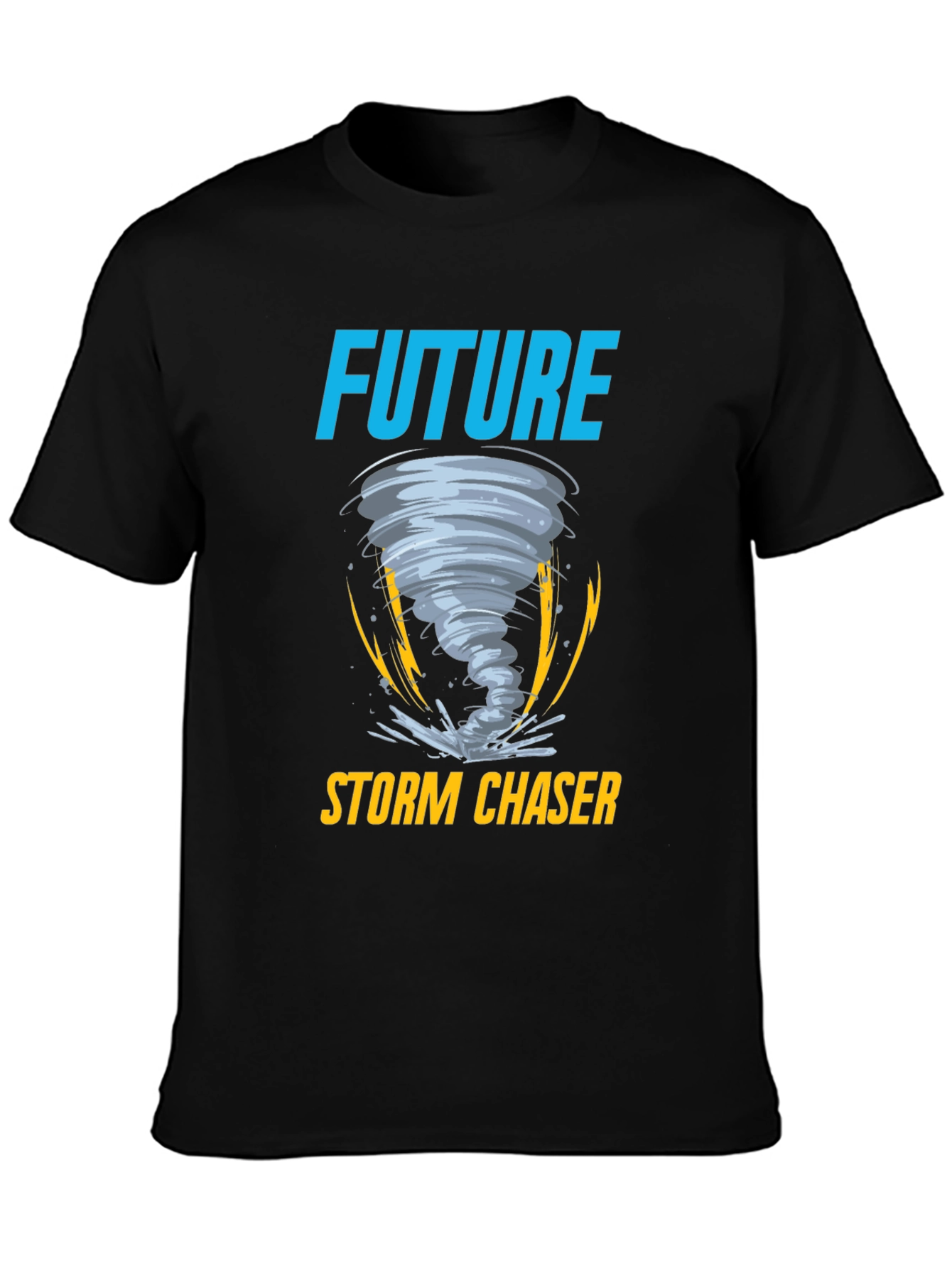 Future Storm Chaser Black T-Shirt