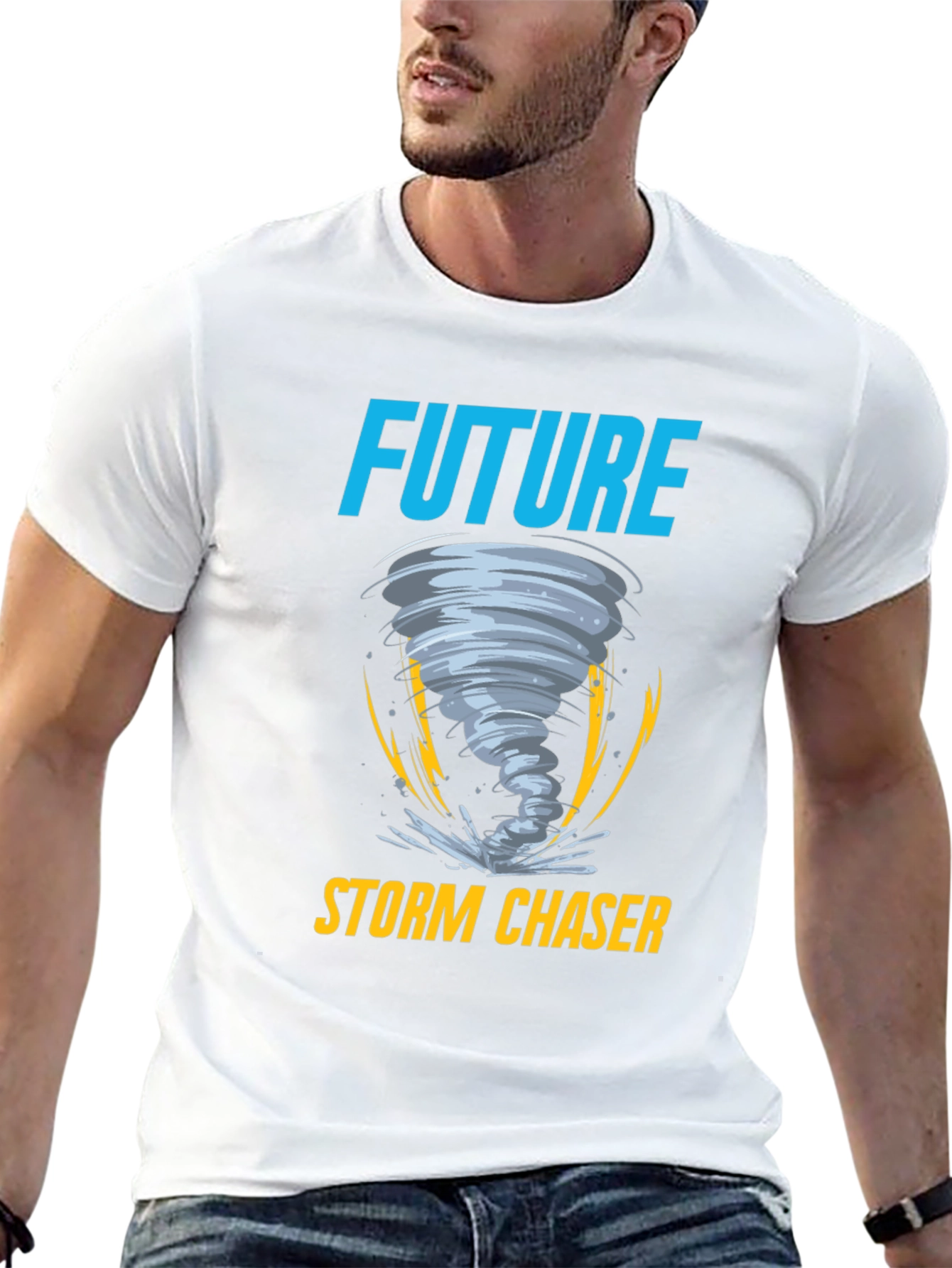 Future Storm Chaser Black T-Shirt