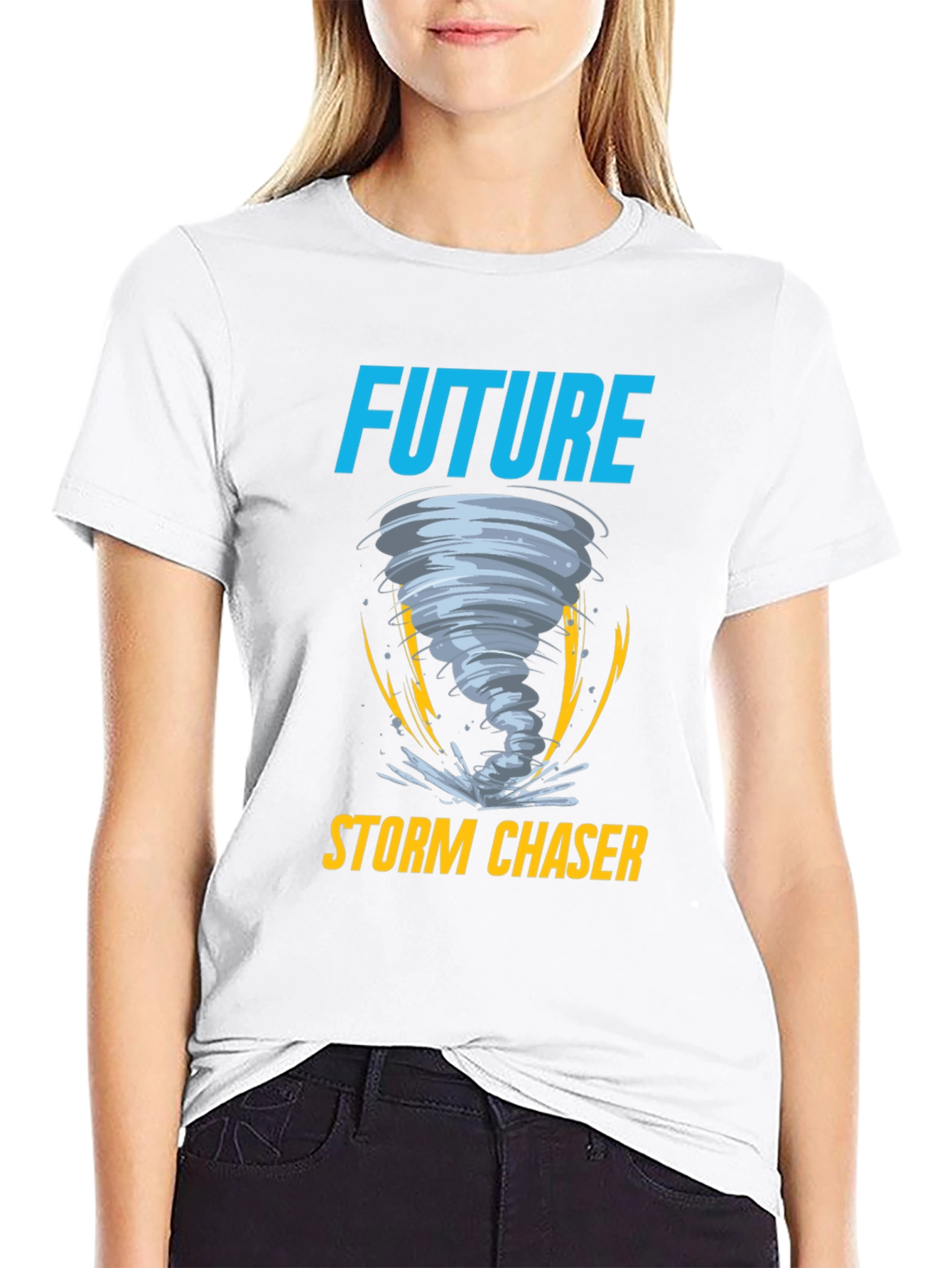 Future Storm Chaser Black T-Shirt