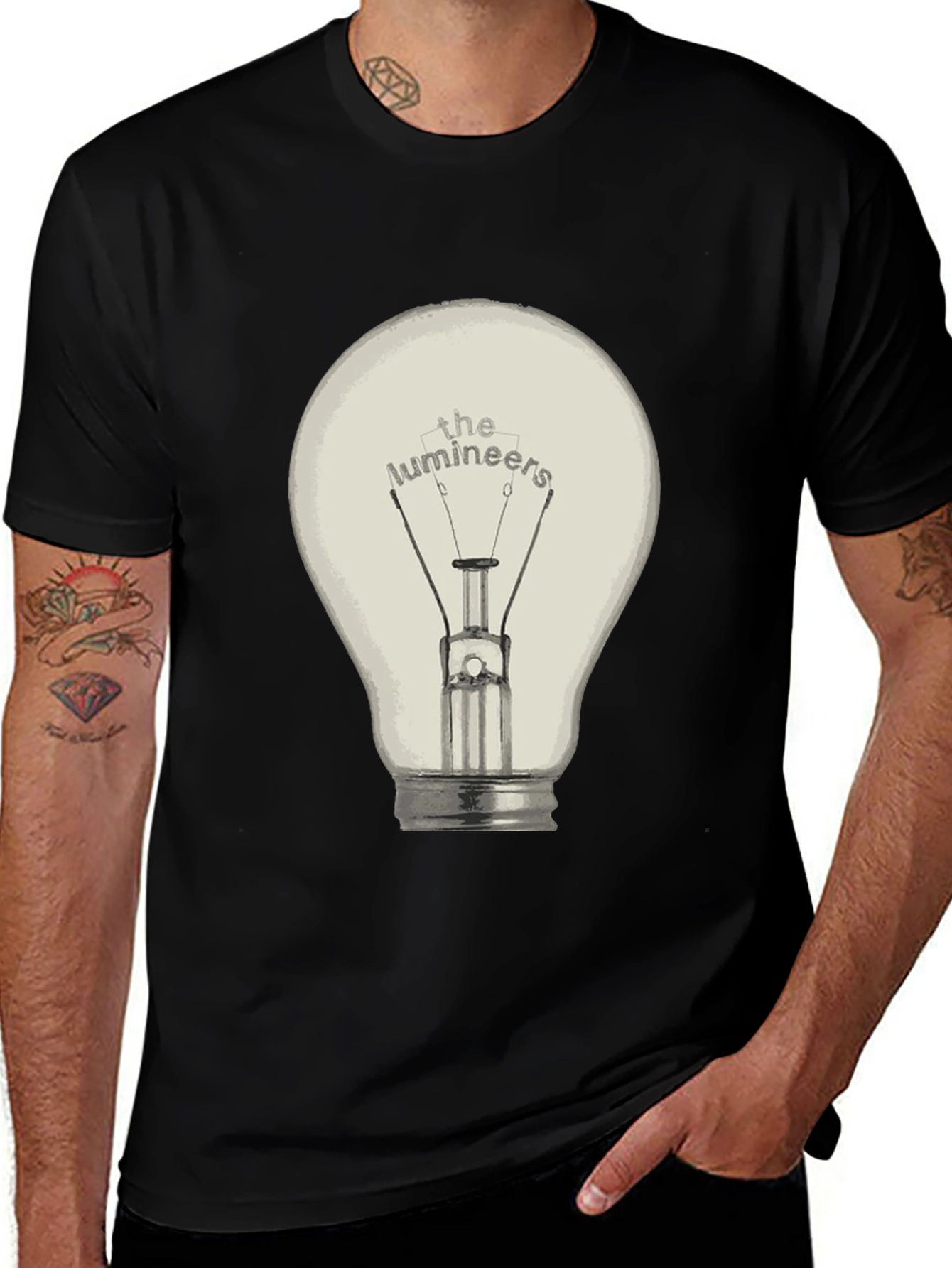 The Lumineers Light Bulb Graphic T-Shirt