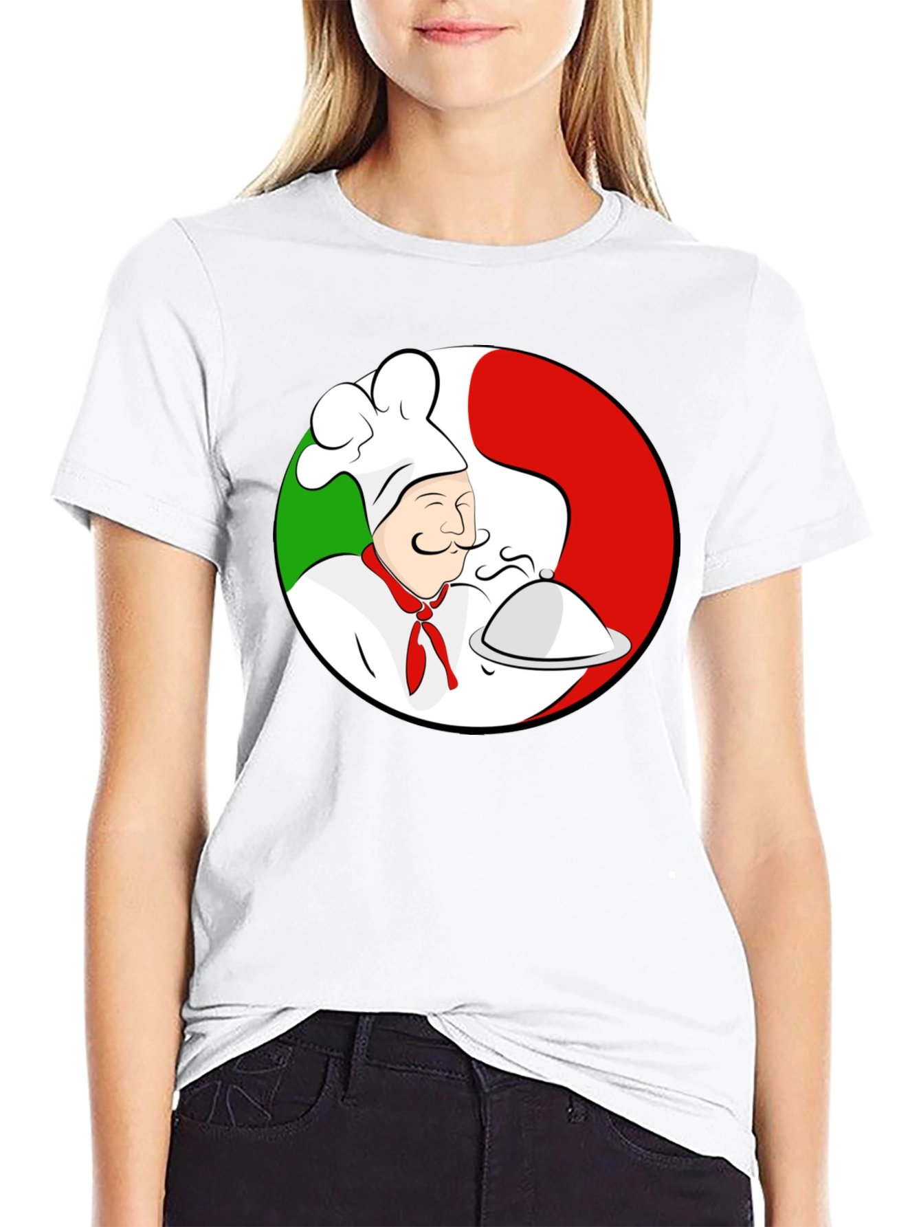 Chef Italian Flag T-Shirt