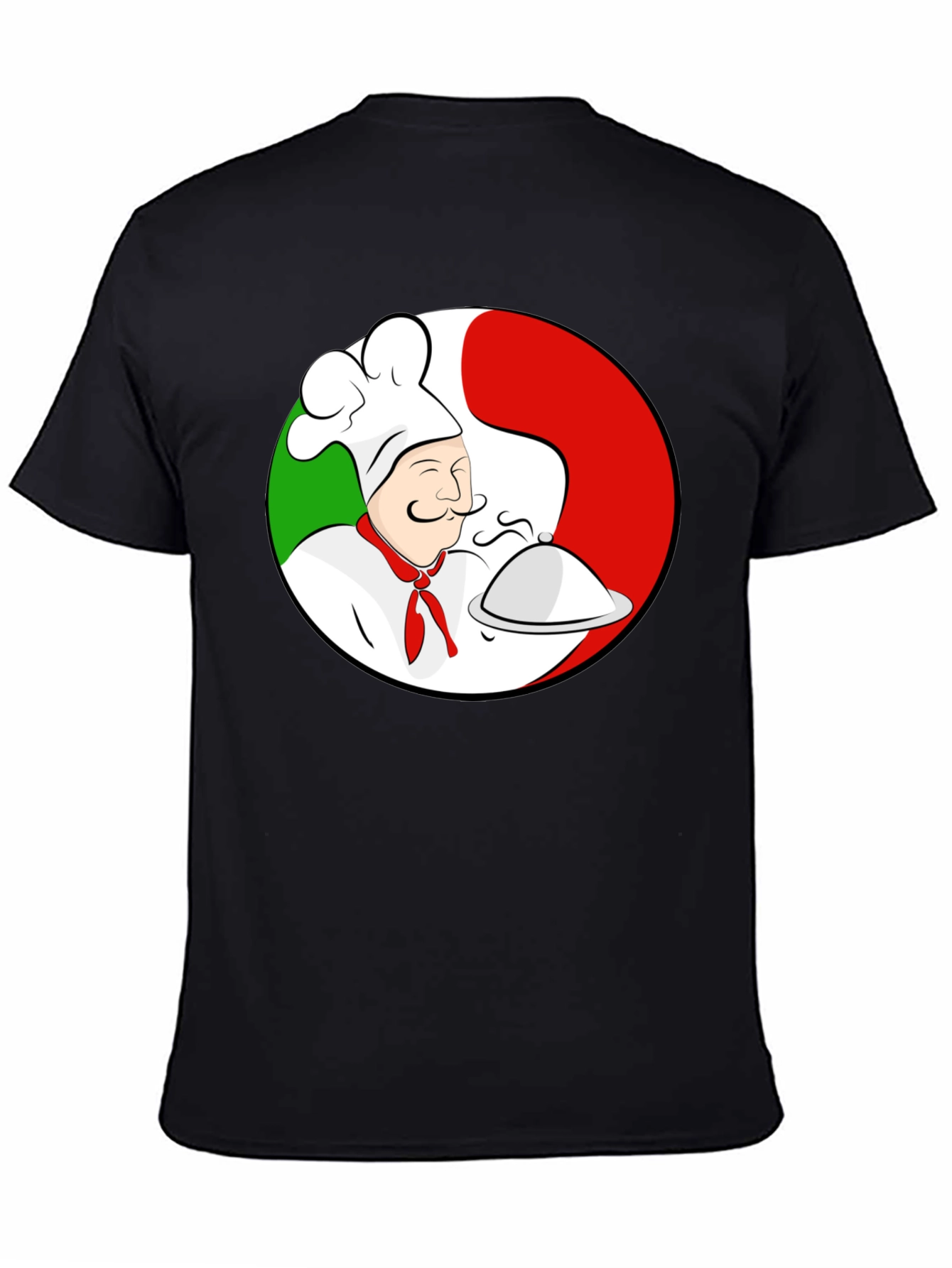 Chef Italian Flag T-Shirt