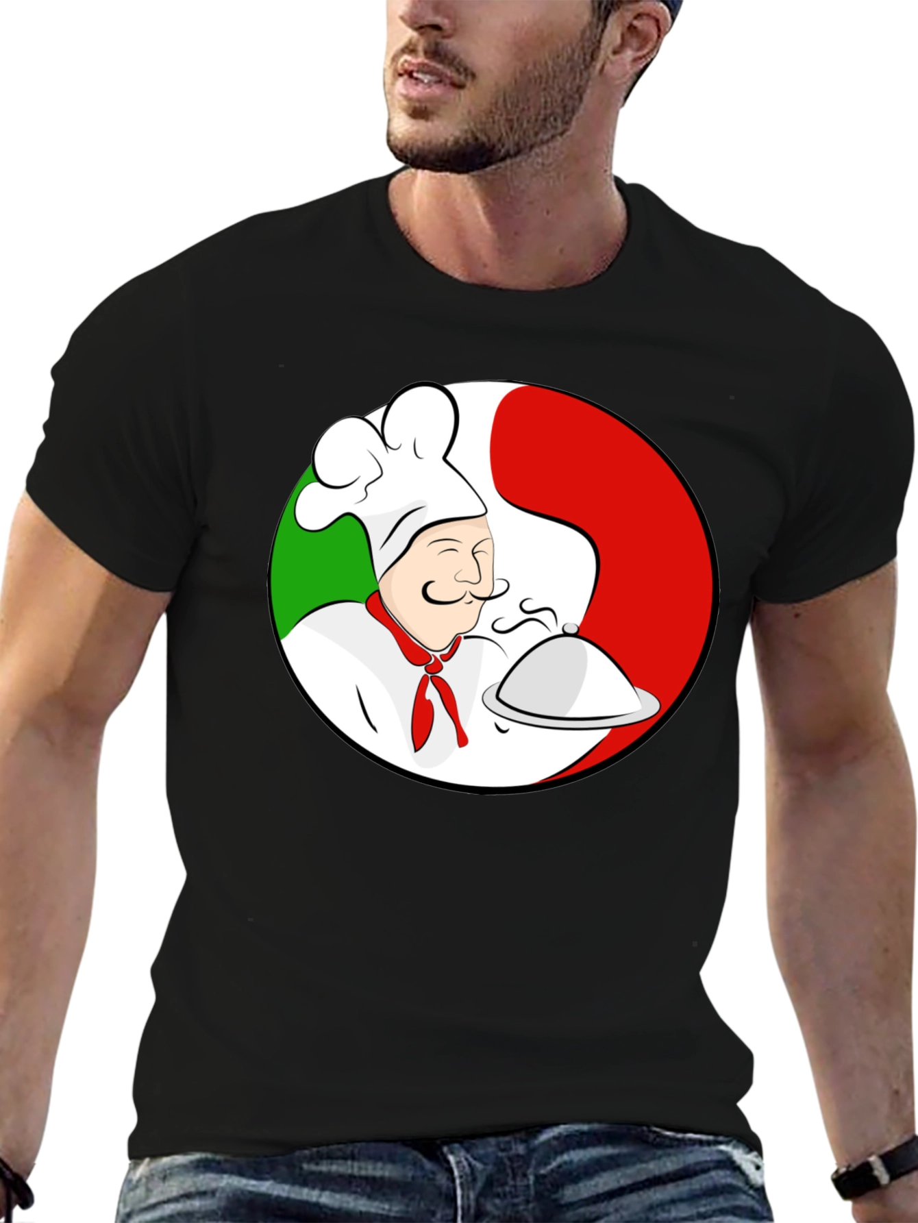 Chef Italian Flag T-Shirt