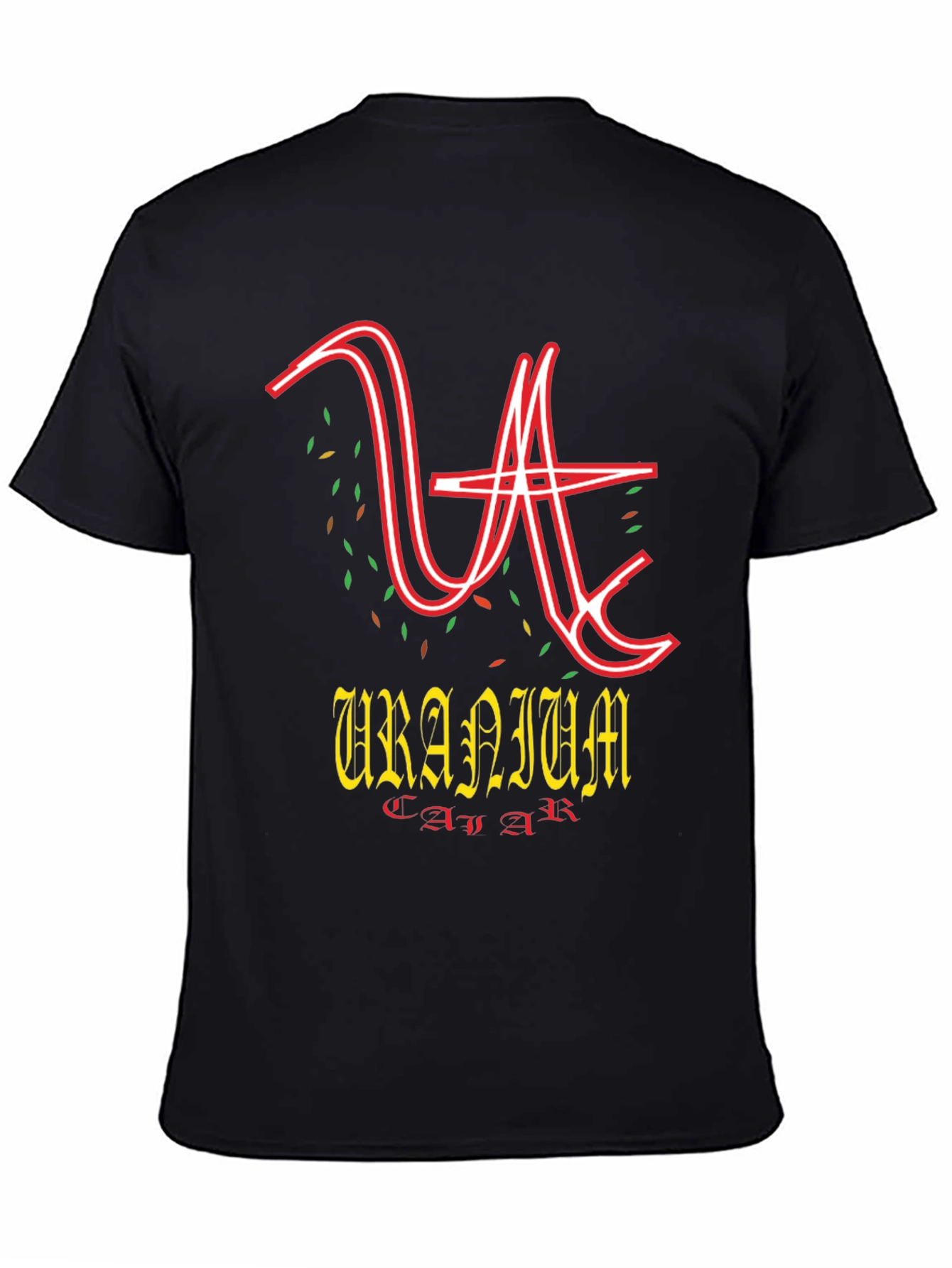 Uranium Caviar Graphic T-Shirt - Black