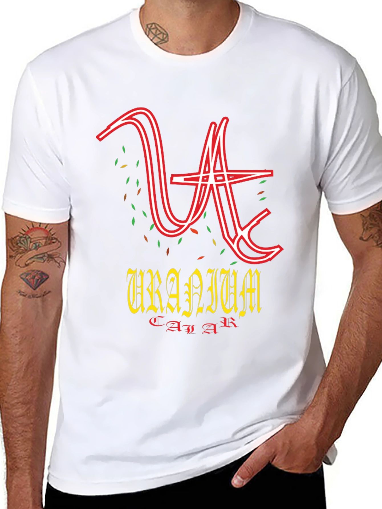 Uranium Caviar Graphic T-Shirt - Black