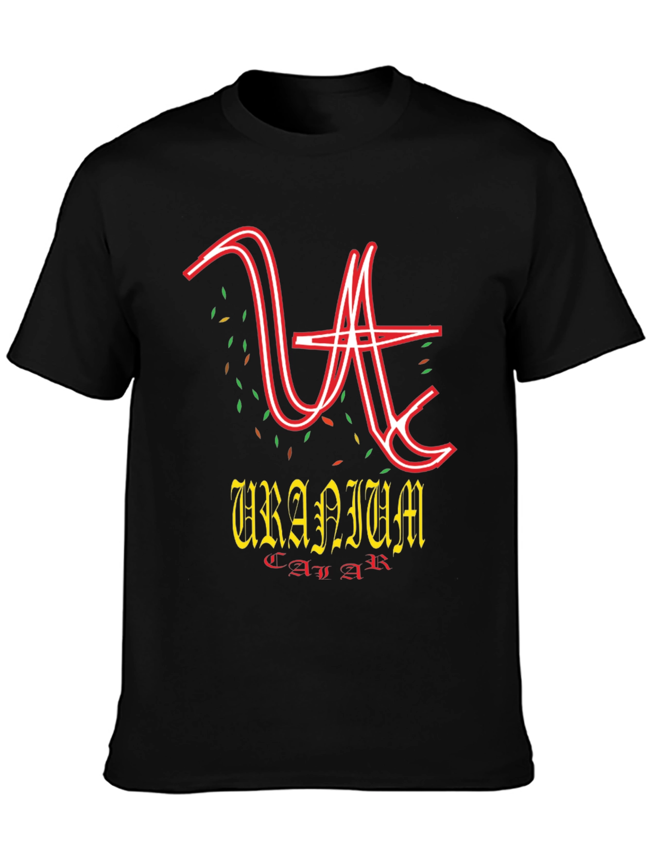 Uranium Caviar Graphic T-Shirt - Black