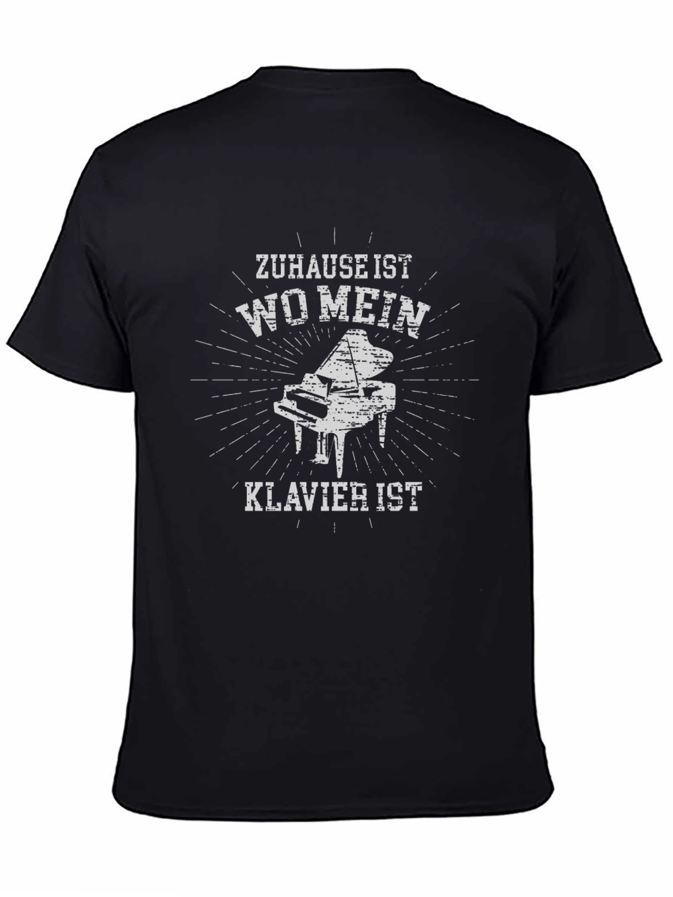 Piano T-Shirt - Home is Where My Piano Is