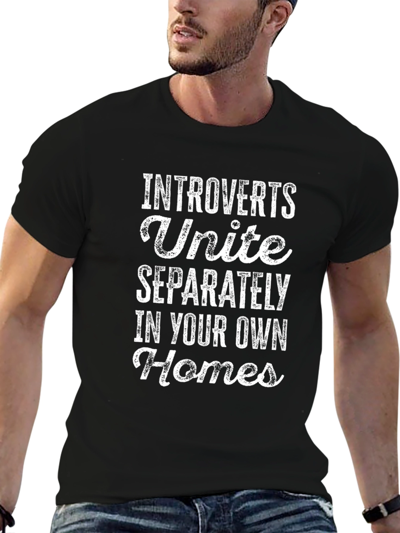 Introverts Unite Separately T-Shirt
