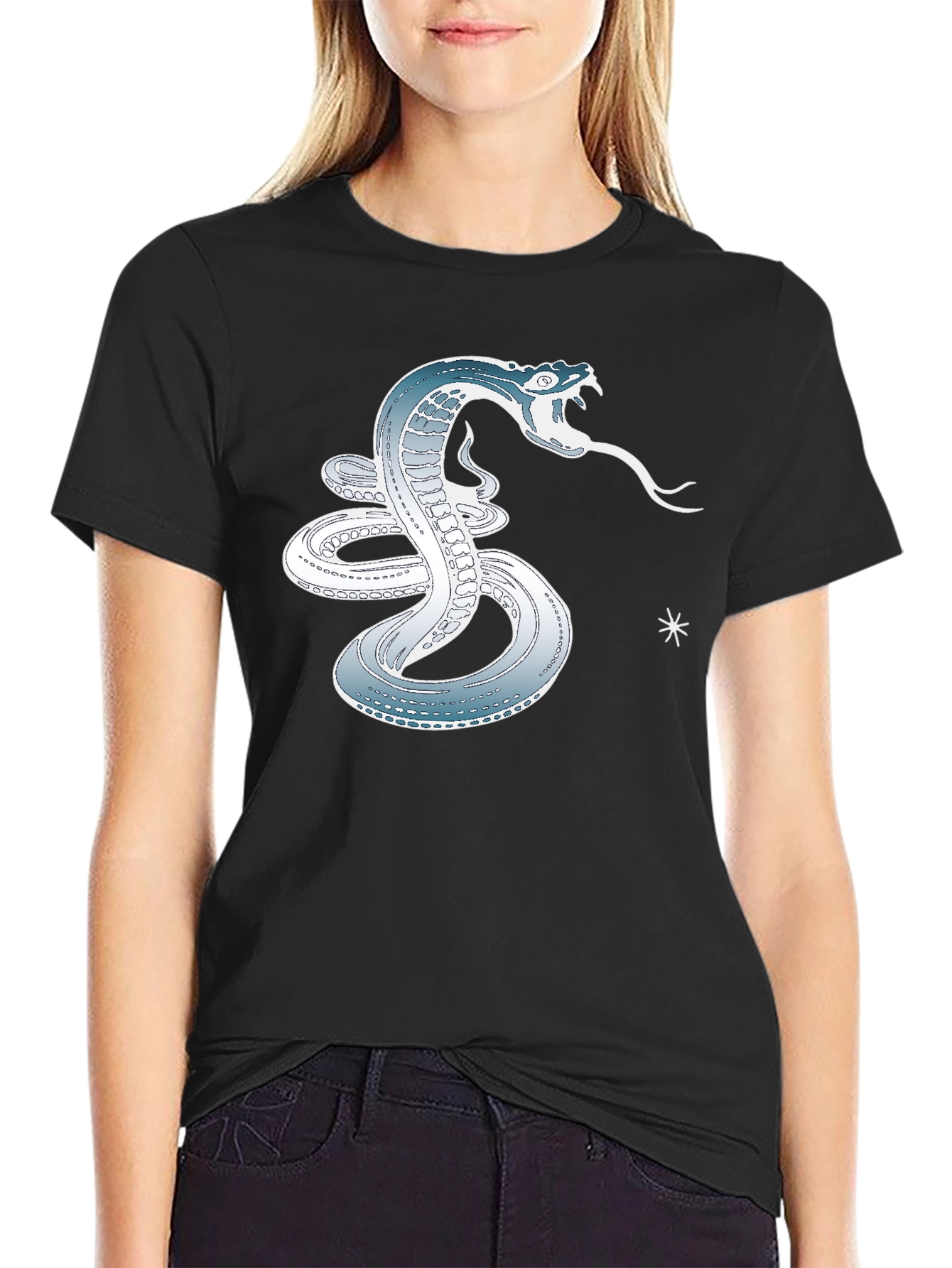 Serpent Strike Tee - Cool Snake Graphic T-Shirt