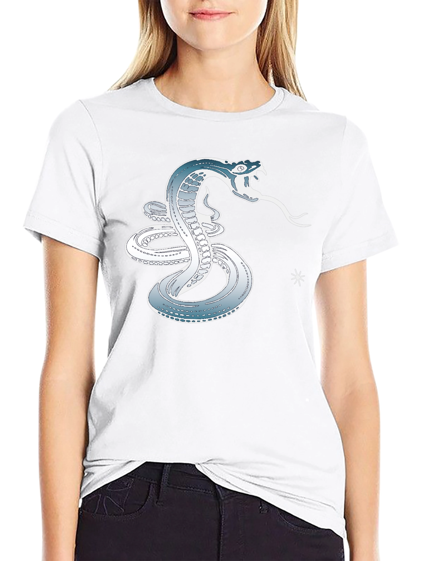 Serpent Strike Tee - Cool Snake Graphic T-Shirt