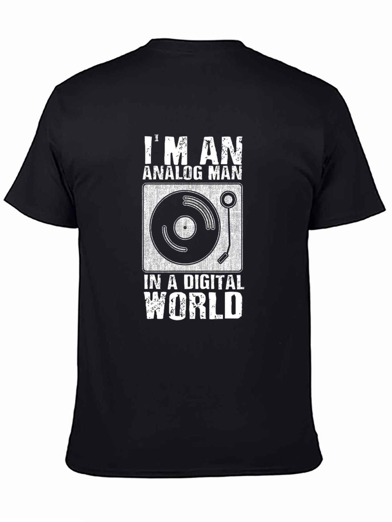 Analog Man Digital World Graphic Tee