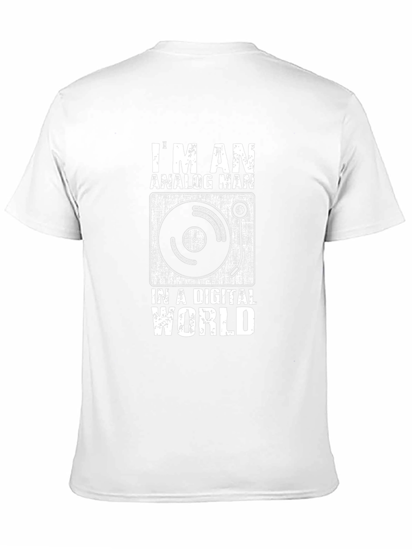 Analog Man Digital World Graphic Tee